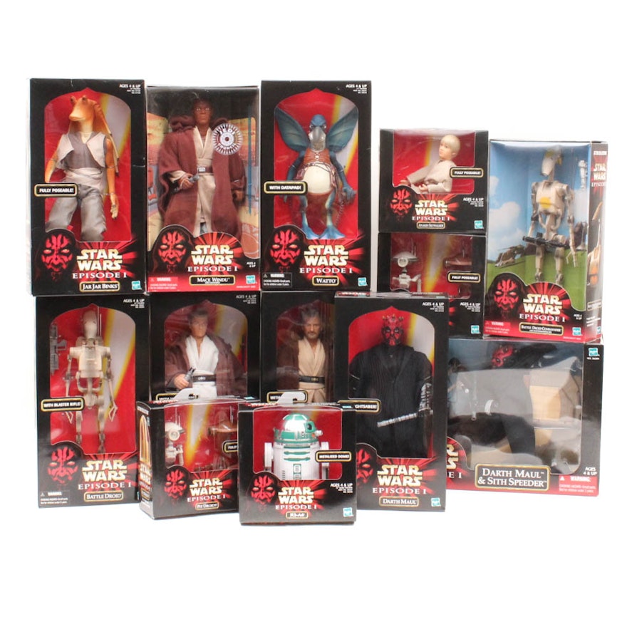 Hasbro "Star Wars Episode I" Action Collection Figures