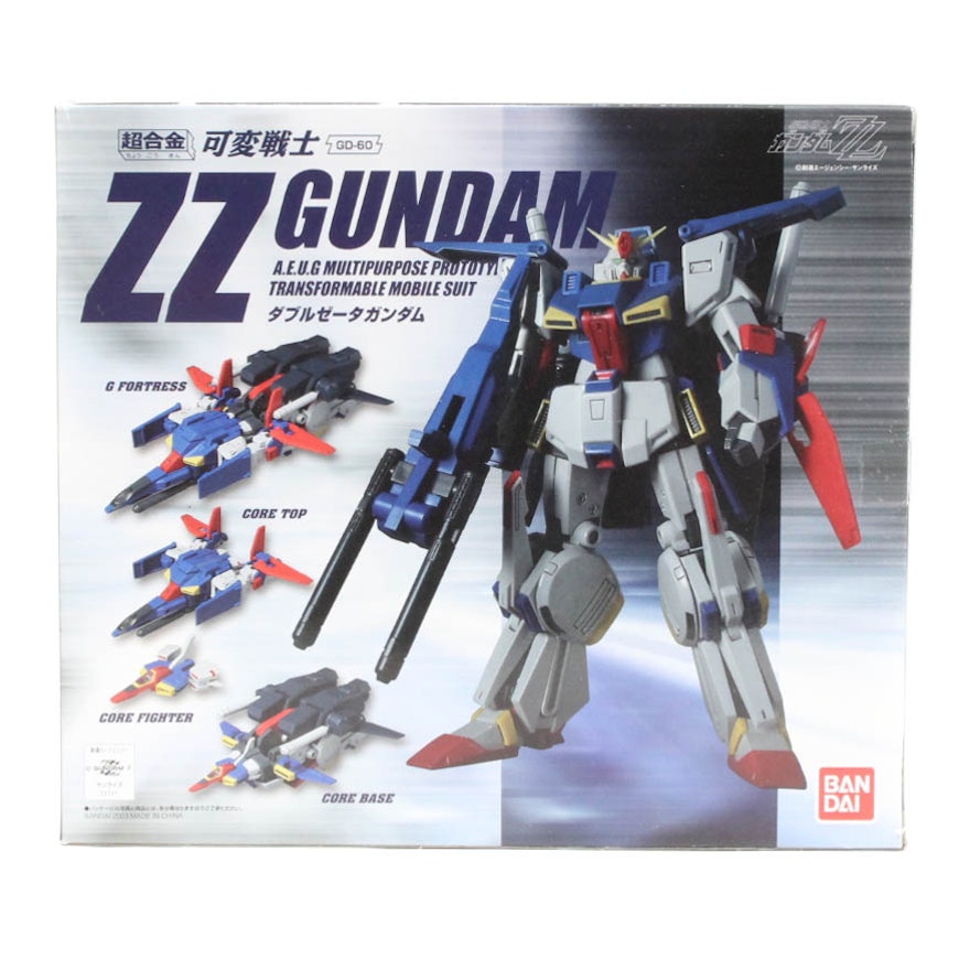 Bandai GD-60 "ZZ Gundam" Figure