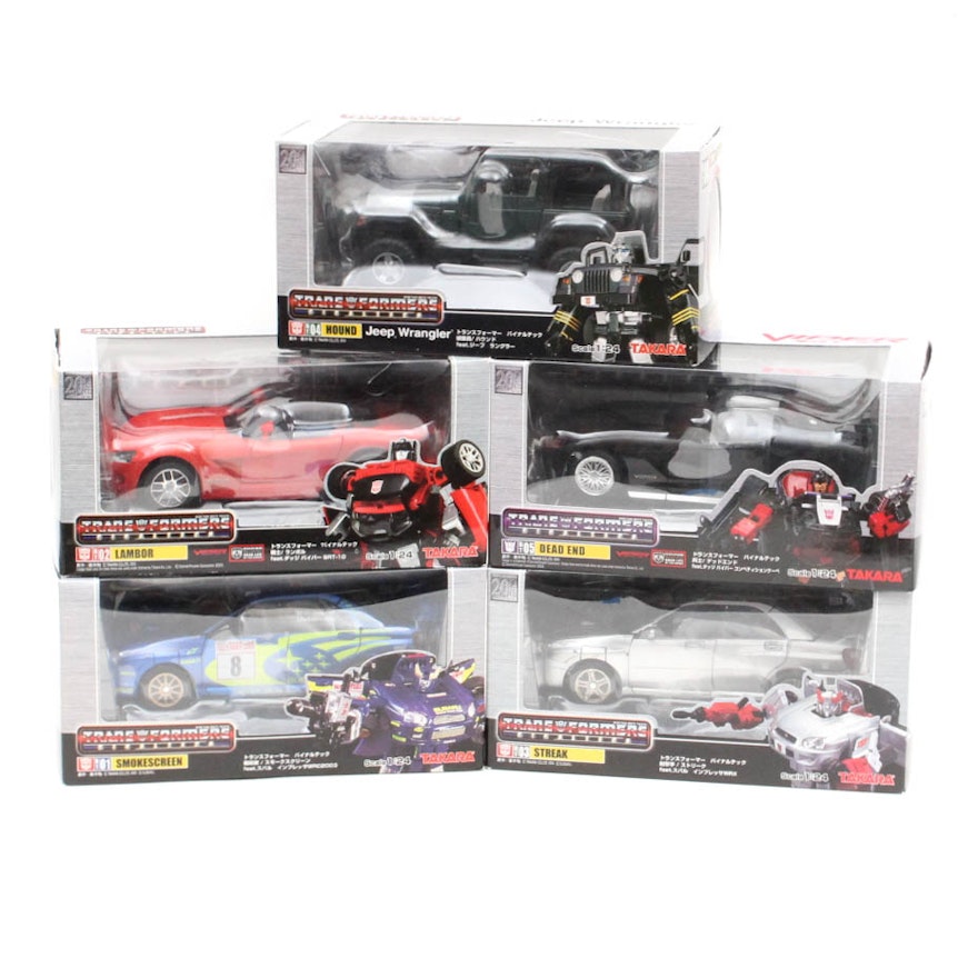 Transformers Die Cast Cars from Takara