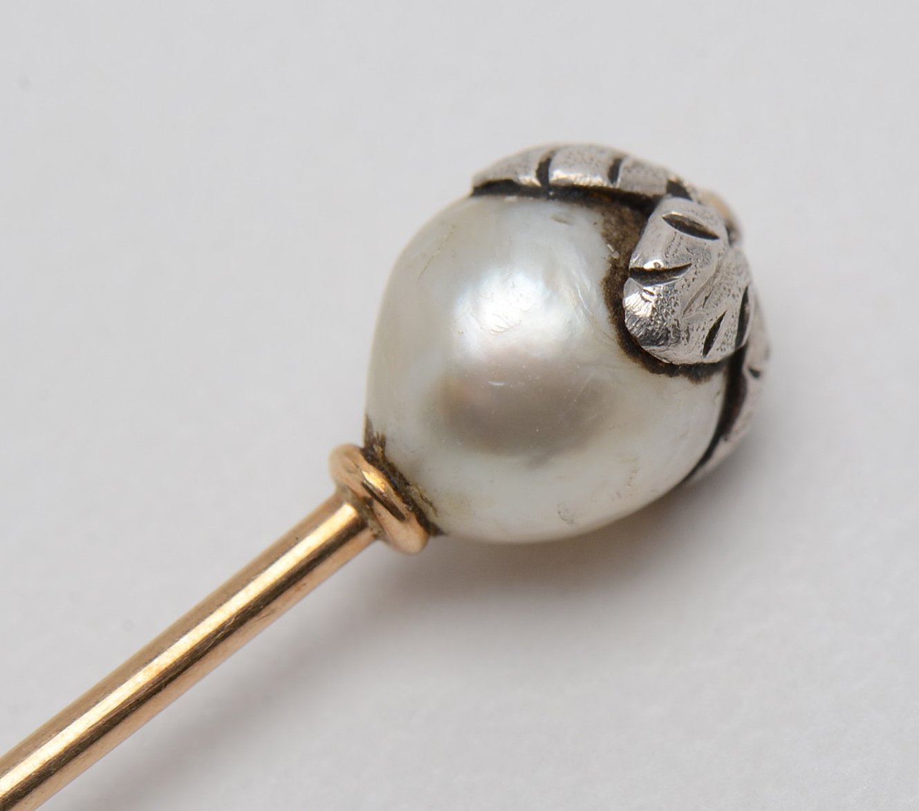 Three 14K Yellow Gold Vintage Stick Pins