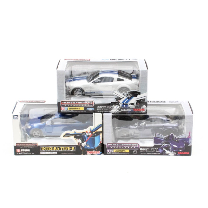 Takara "Transformers" Die Cast Vehicles