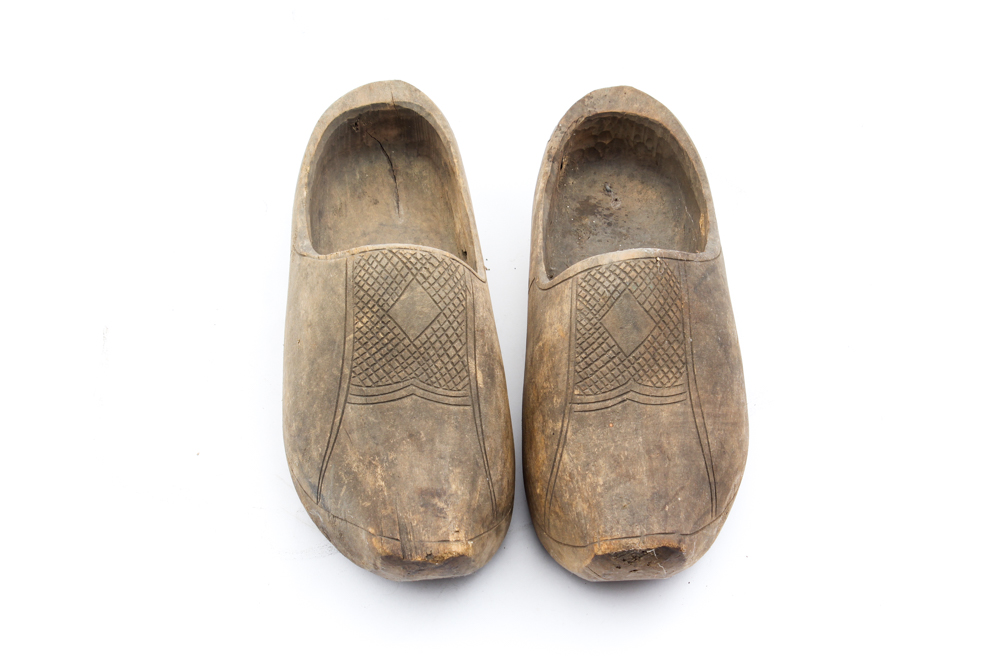 Antique Wooden Clogs