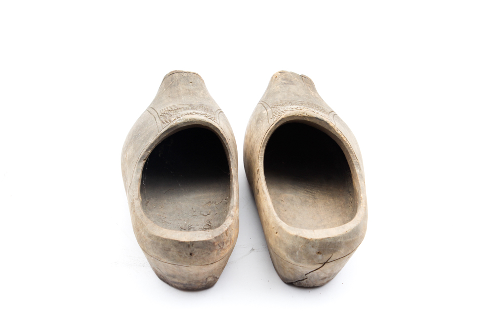 Antique Wooden Clogs