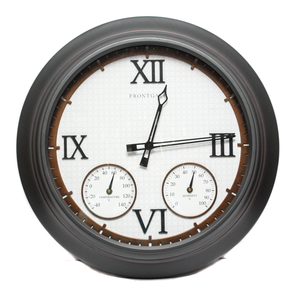 Frontgate Outdoor Wall Clock EBTH