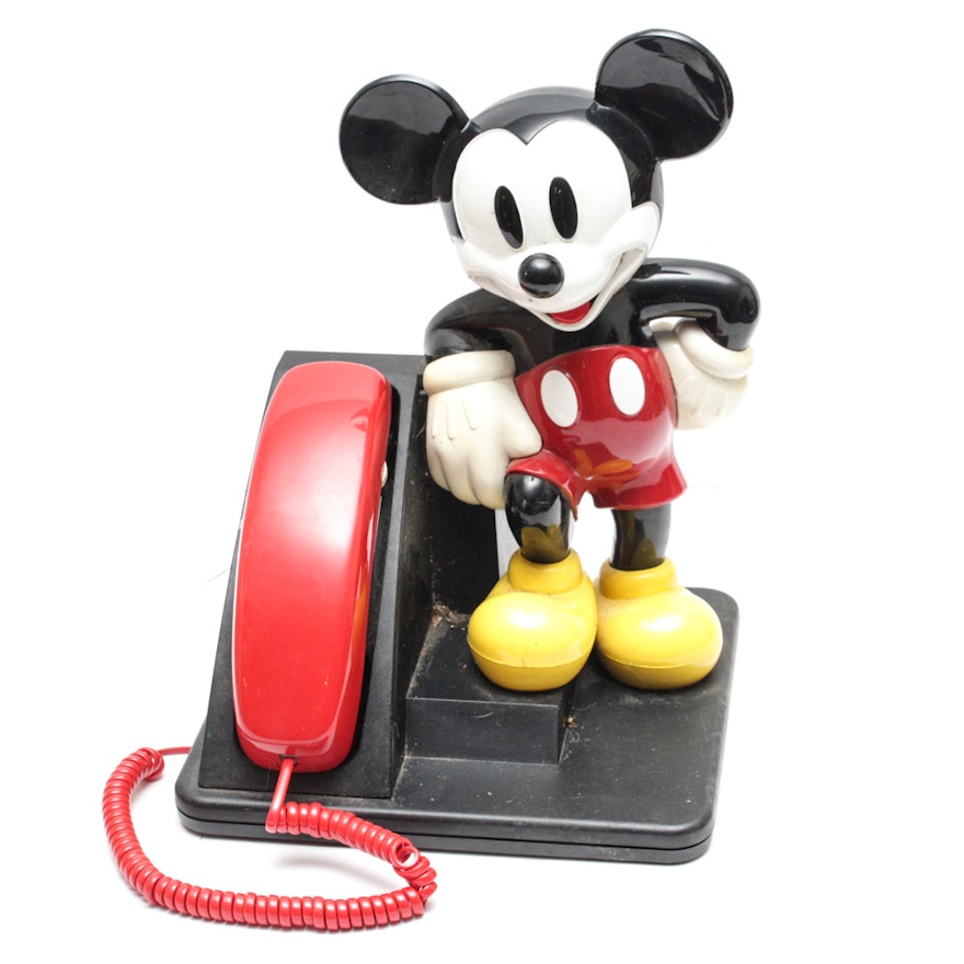 Vintage Mickey Mouse Telephone