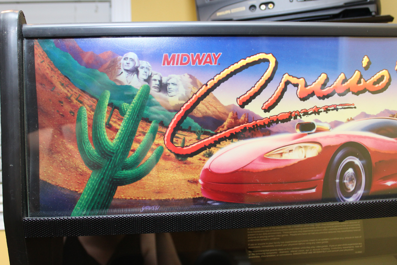 1994 Midway "Cruisin' USA" Arcade Game