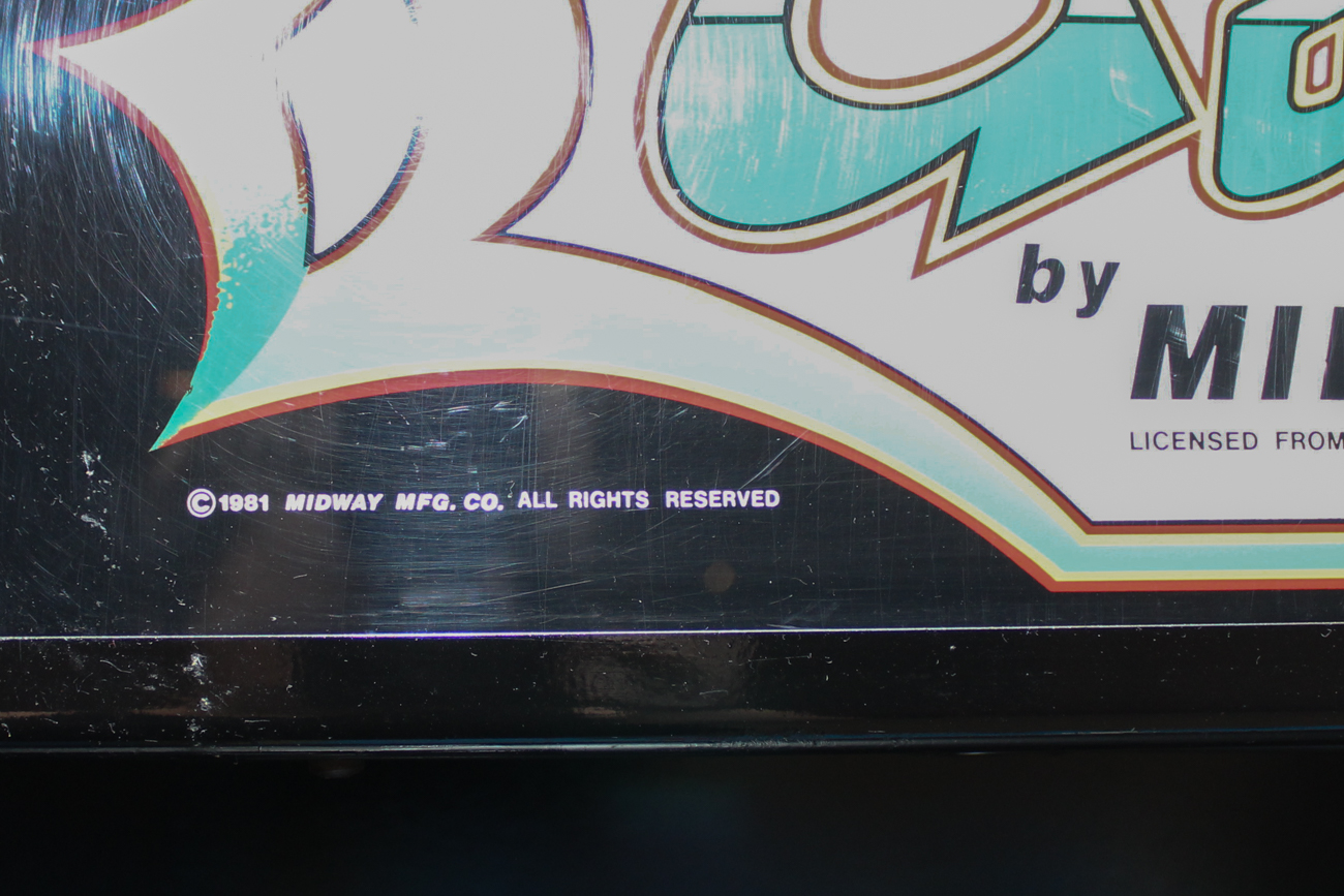 1981 "Galaga" Arcade Game