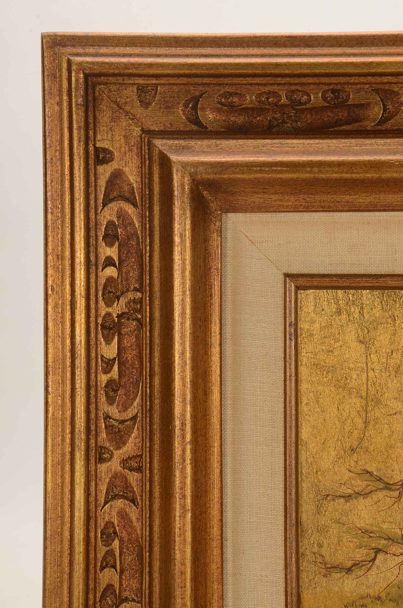 Les Parisch Mixed Media Painting on Board