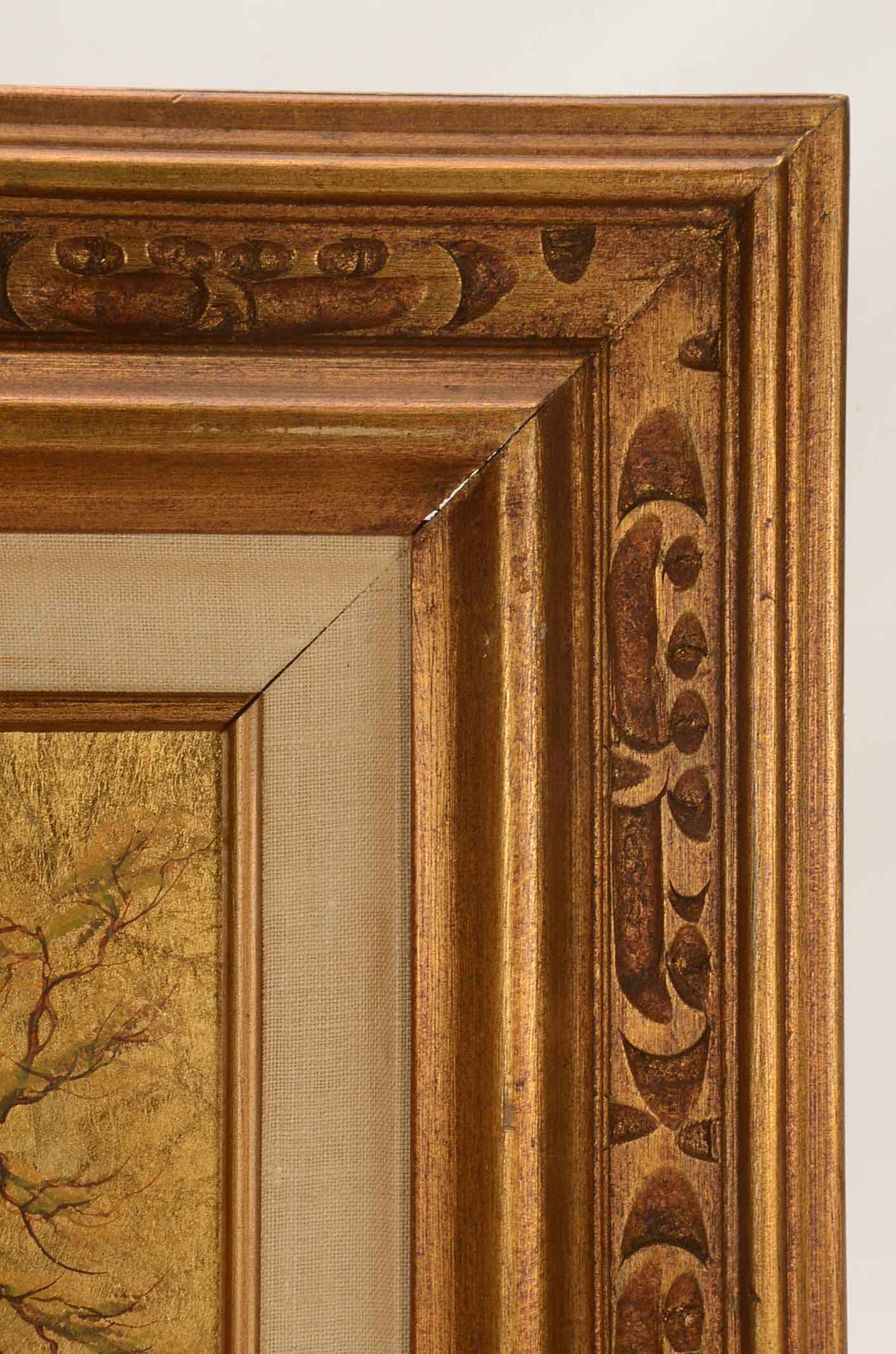 Les Parisch Mixed Media Painting on Board