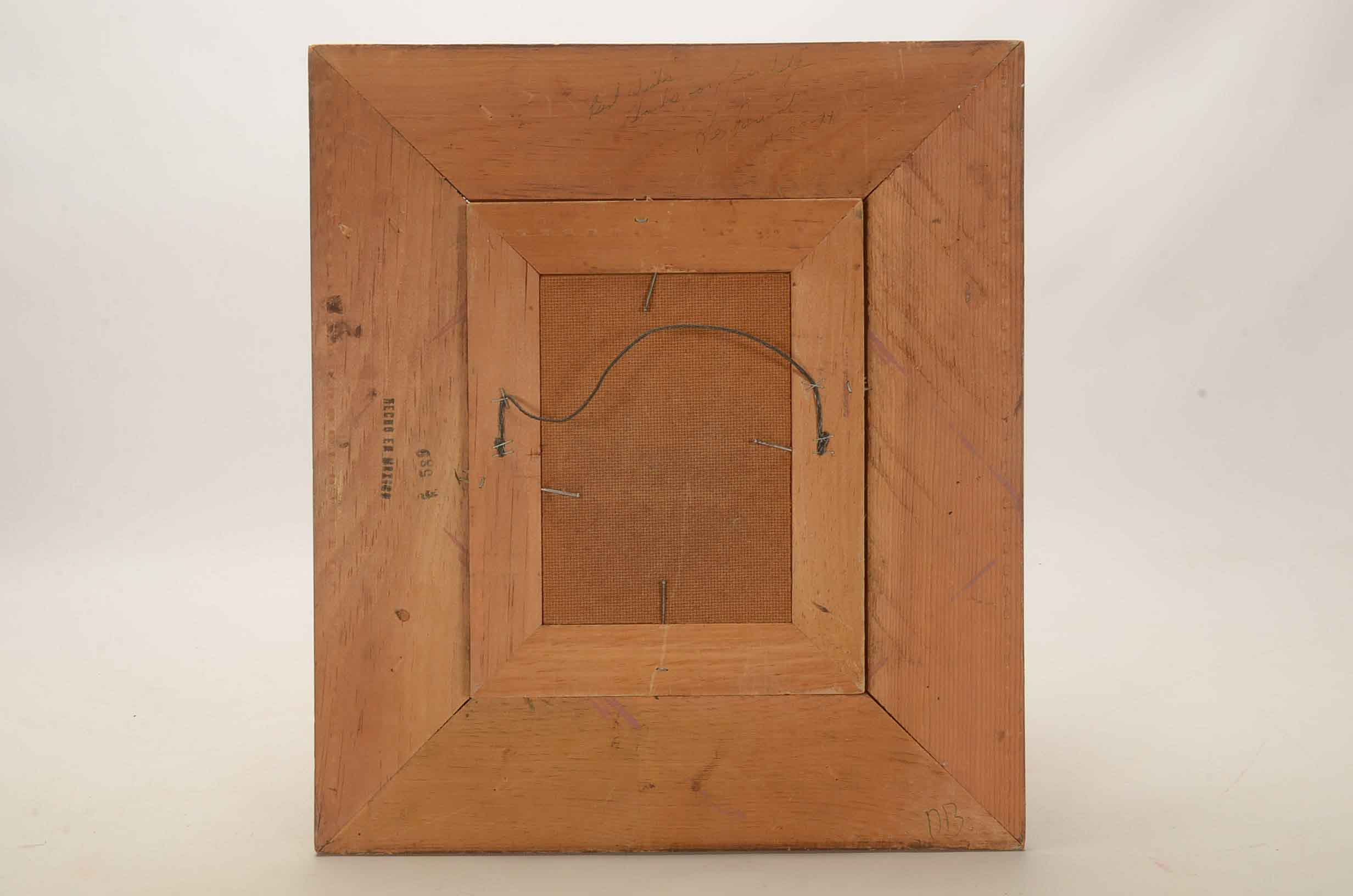 Les Parisch Mixed Media Painting on Board