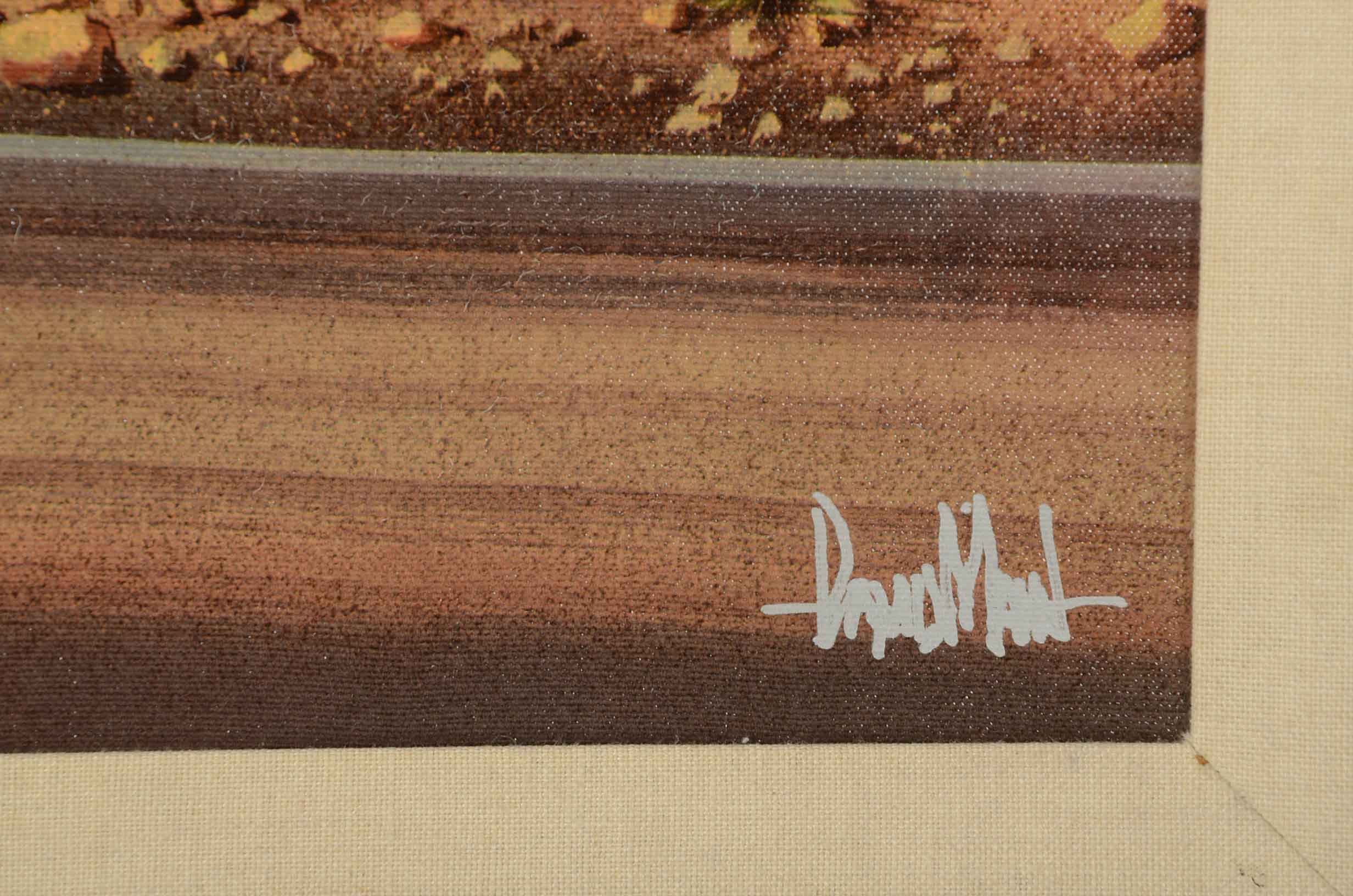 David Mann Signed Limited Edition Offset Lithograph "Ghost Rider"