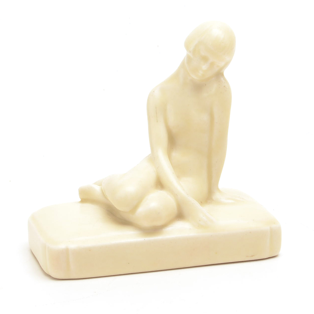 1927 Rookwood Pottery Sculpture - Female Nude