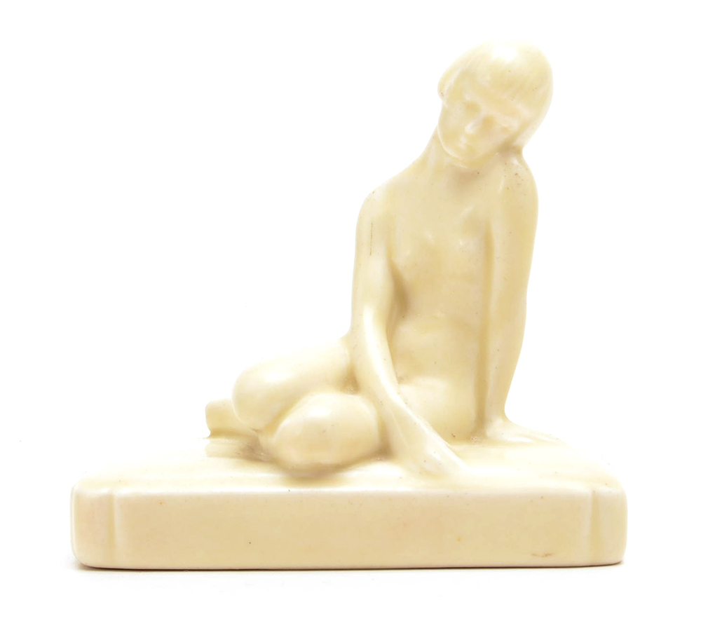 1927 Rookwood Pottery Sculpture - Female Nude