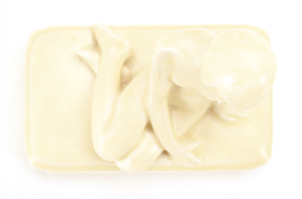 1927 Rookwood Pottery Sculpture - Female Nude