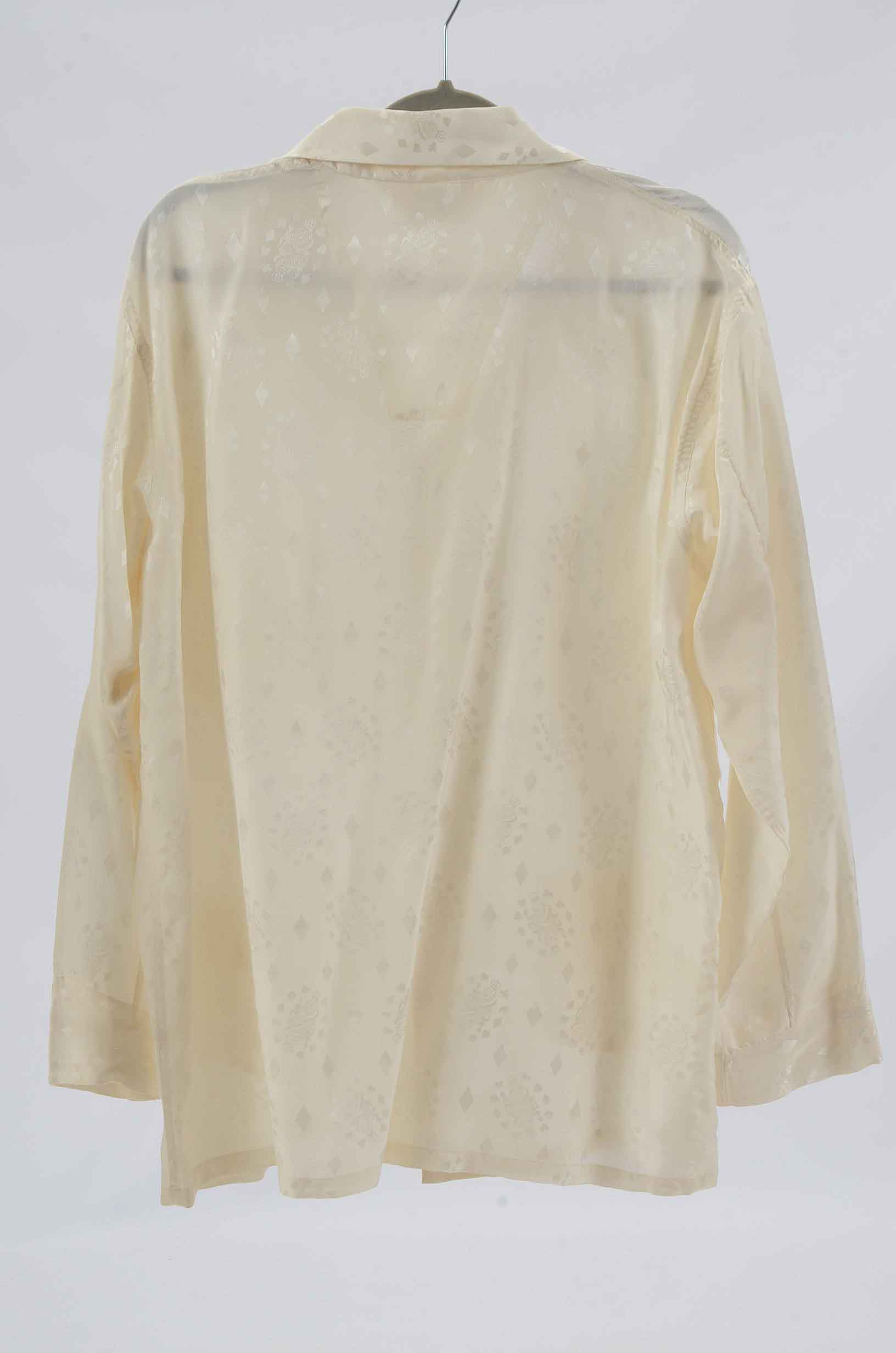 Vintage Silk Kimono with Silk Blouse and Trousers