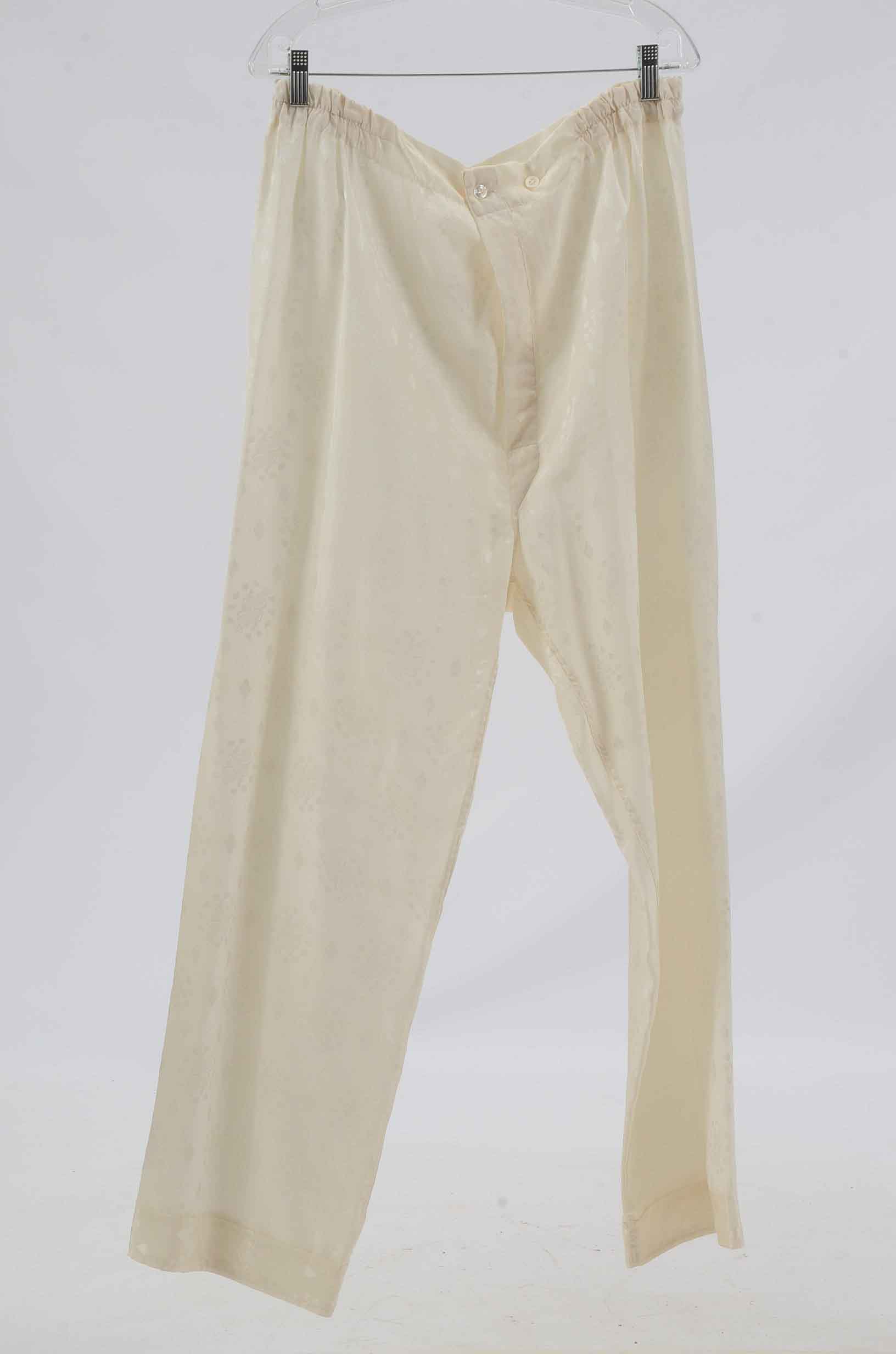 Vintage Silk Kimono with Silk Blouse and Trousers