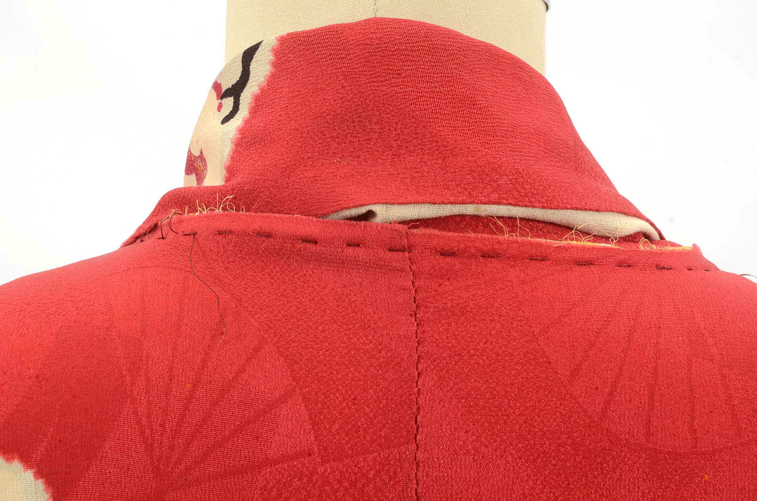 Vintage Silk Kimono with Silk Blouse and Trousers