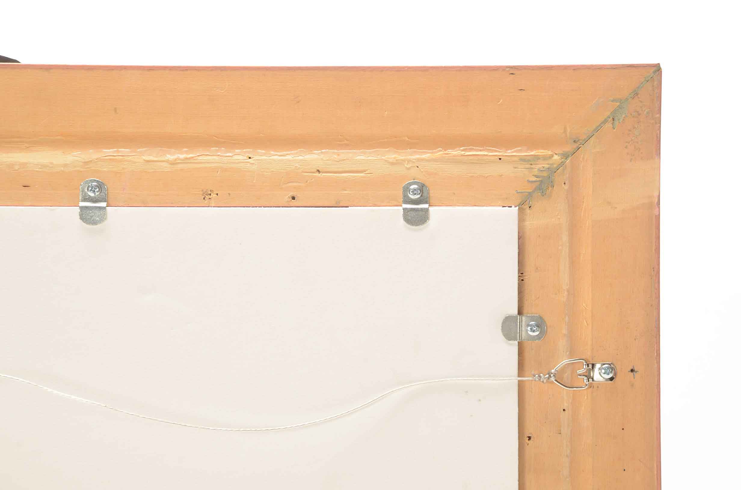 Charles Alfred Meurer Signed Oil Painting of a Bucolic Landscape