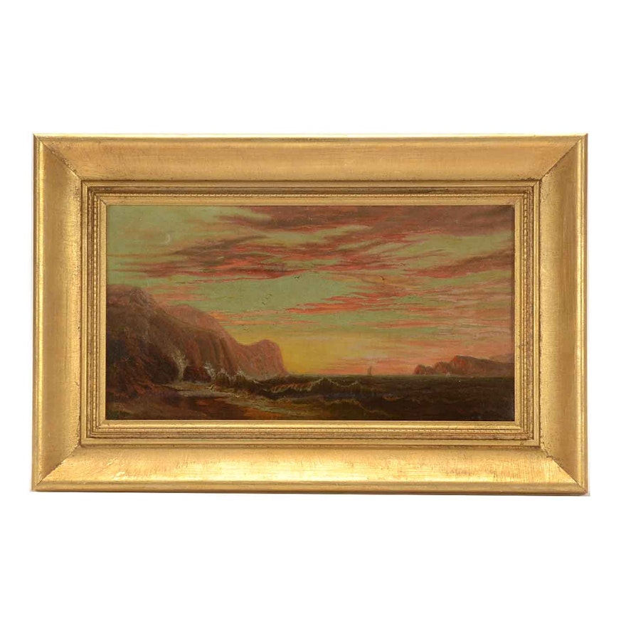 Original Oil on Canvas Landscape Painting