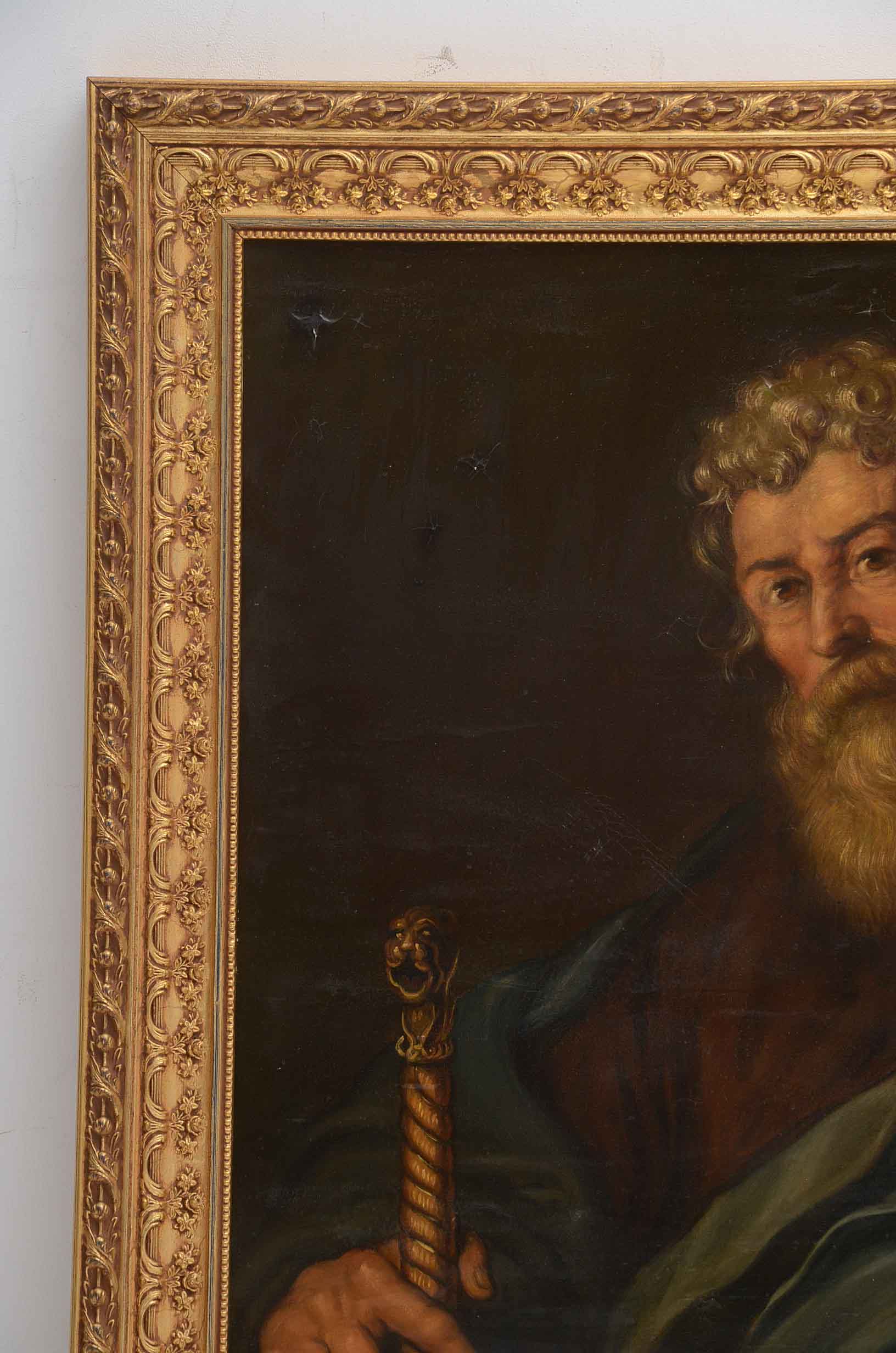 Copy Painting 'Saint Paul the Apostle' after Rubens