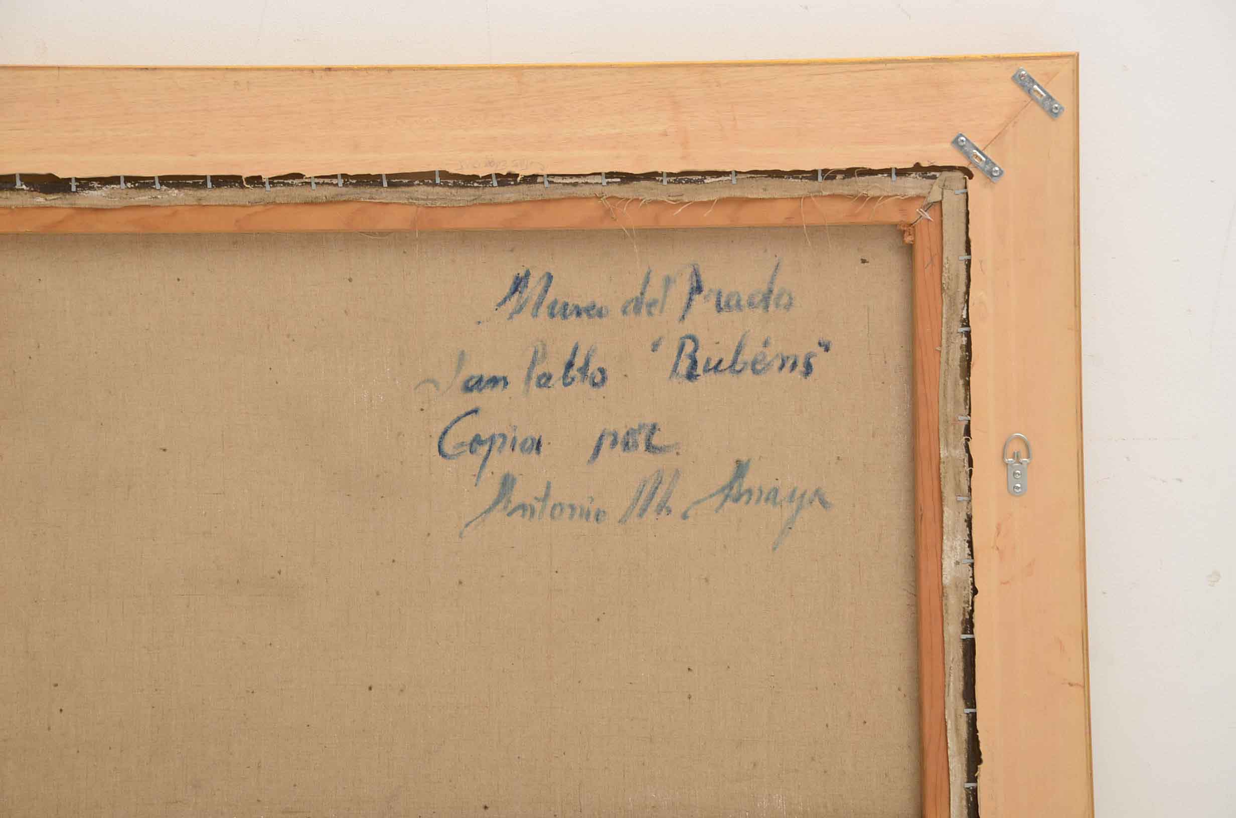 Copy Painting 'Saint Paul the Apostle' after Rubens