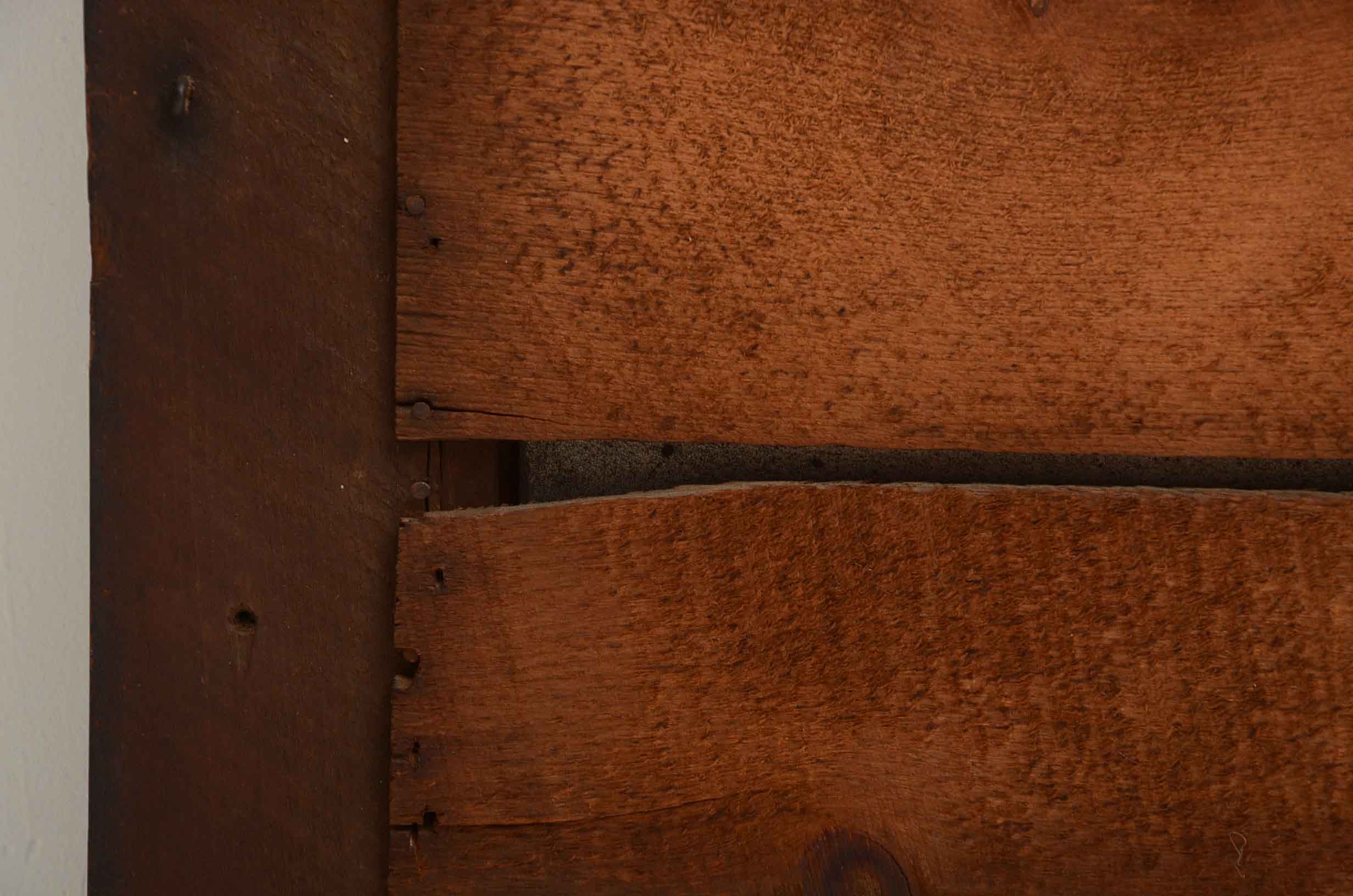 Antique Mahogany Wall Mirror