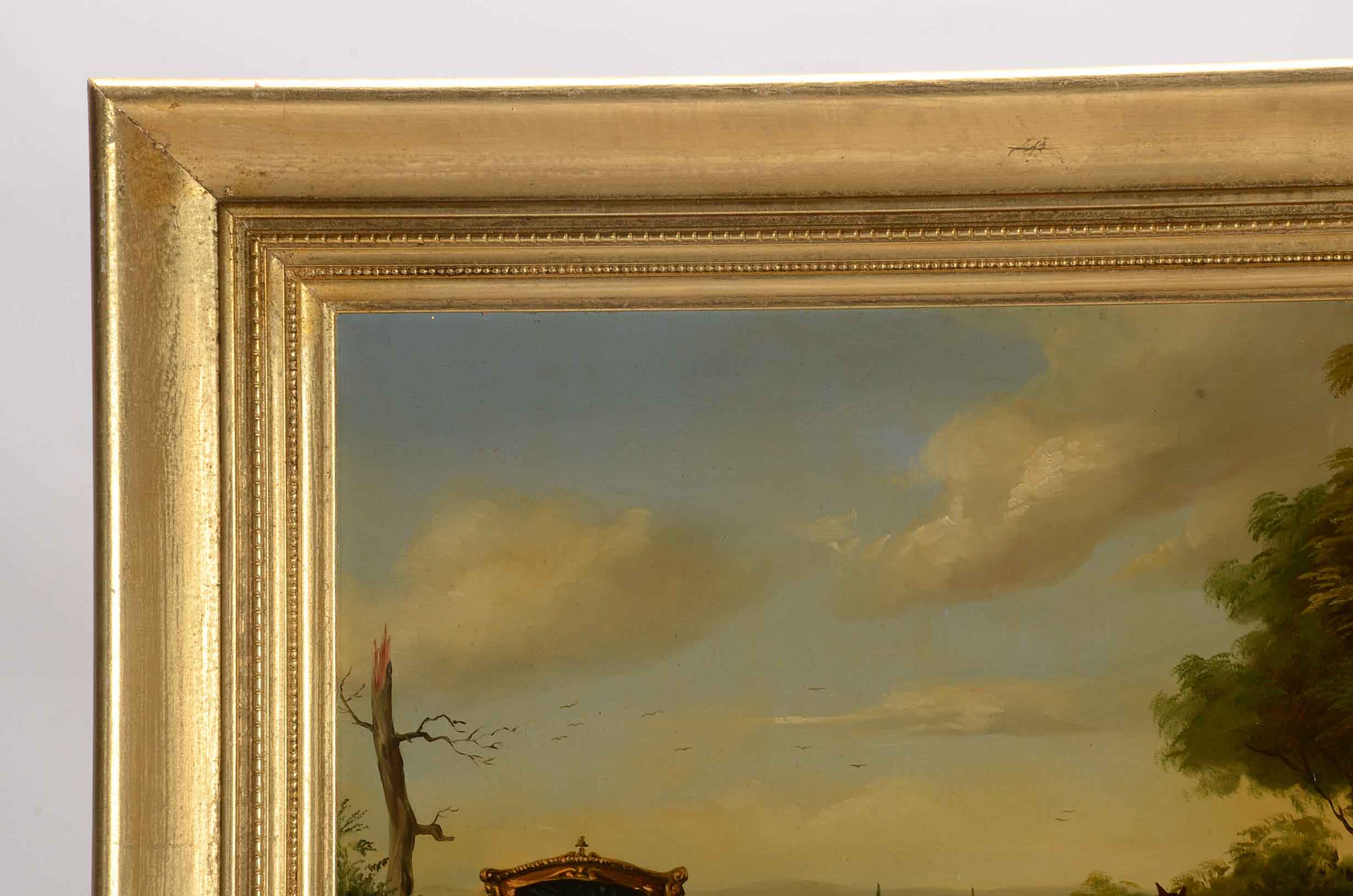 Antique Oil Painting on Board