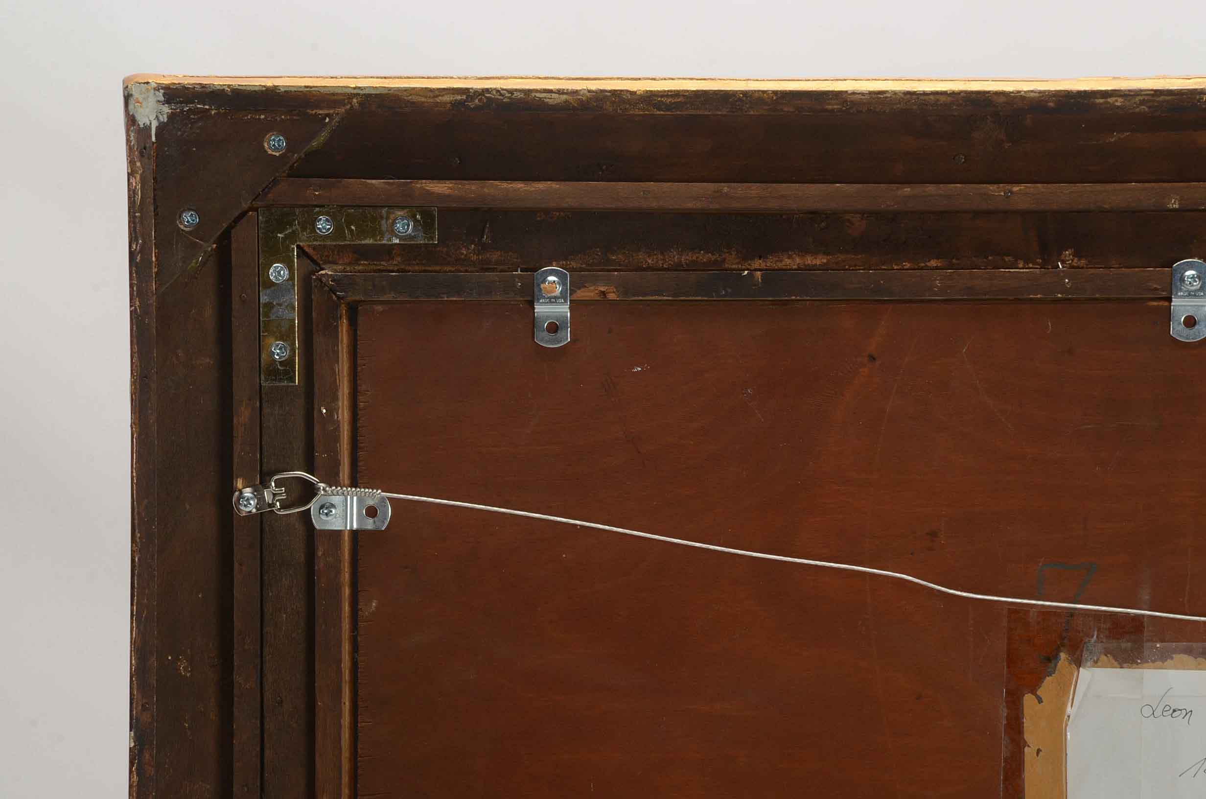 Leon Tombu Original Oil on Board Landscape Painting