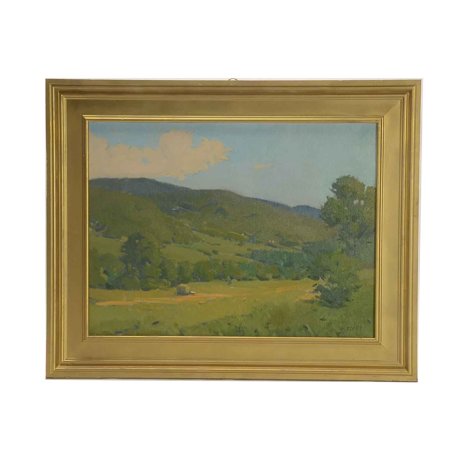 Gary Fifer Oil Painting of a Summer Landscape