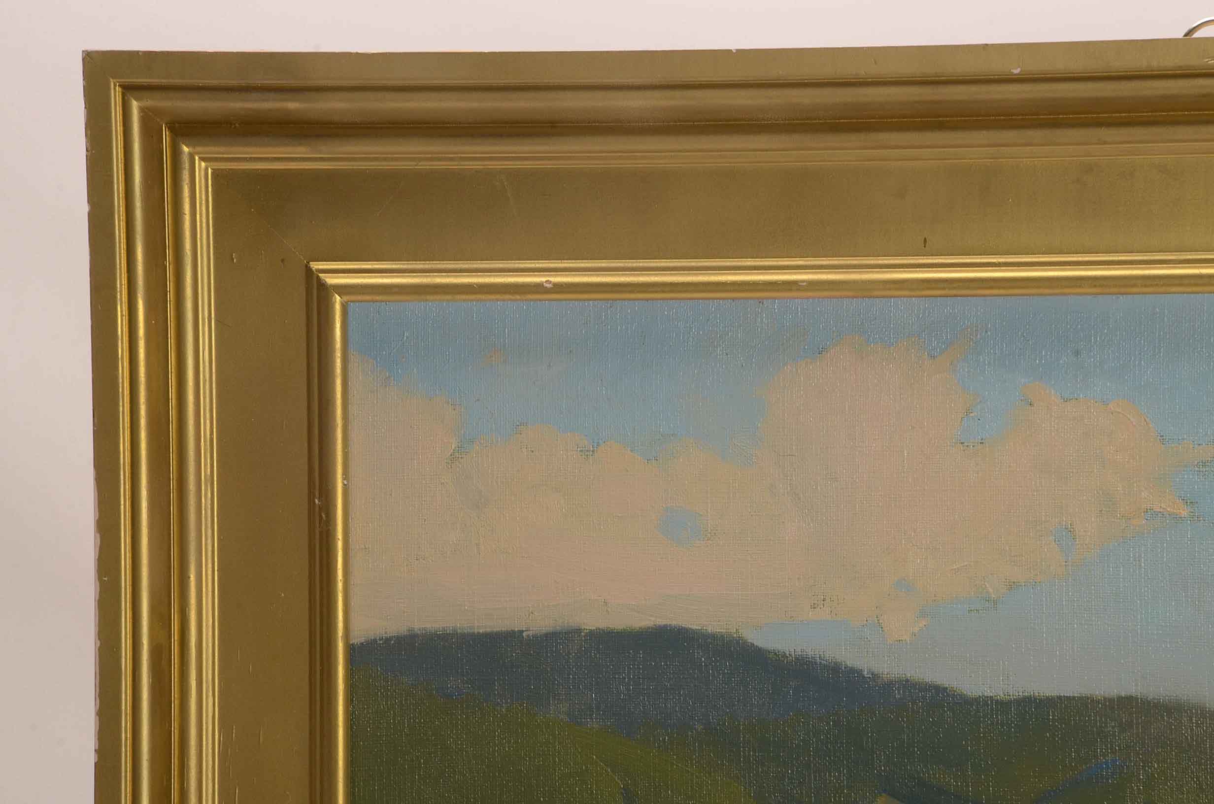 Gary Fifer Oil Painting of a Summer Landscape