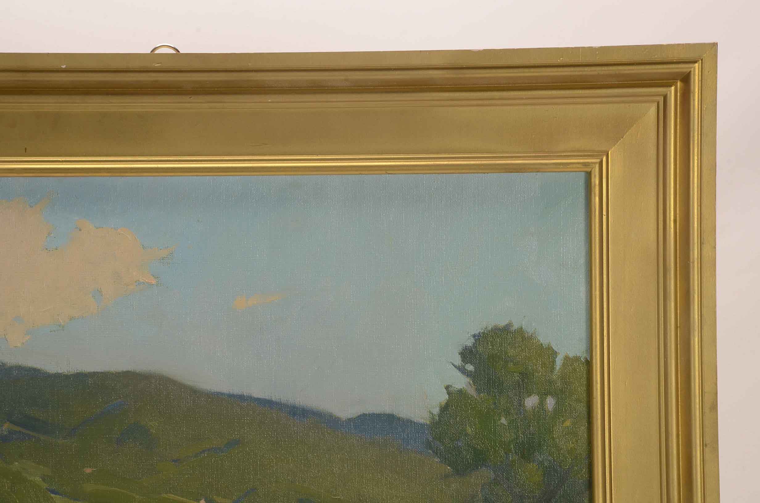 Gary Fifer Oil Painting of a Summer Landscape