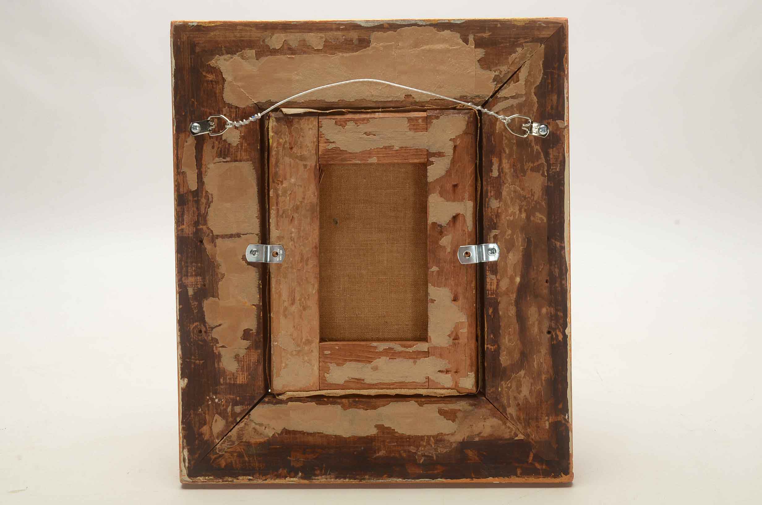 Original Antique Oil Painting on Canvas of a Waterfall