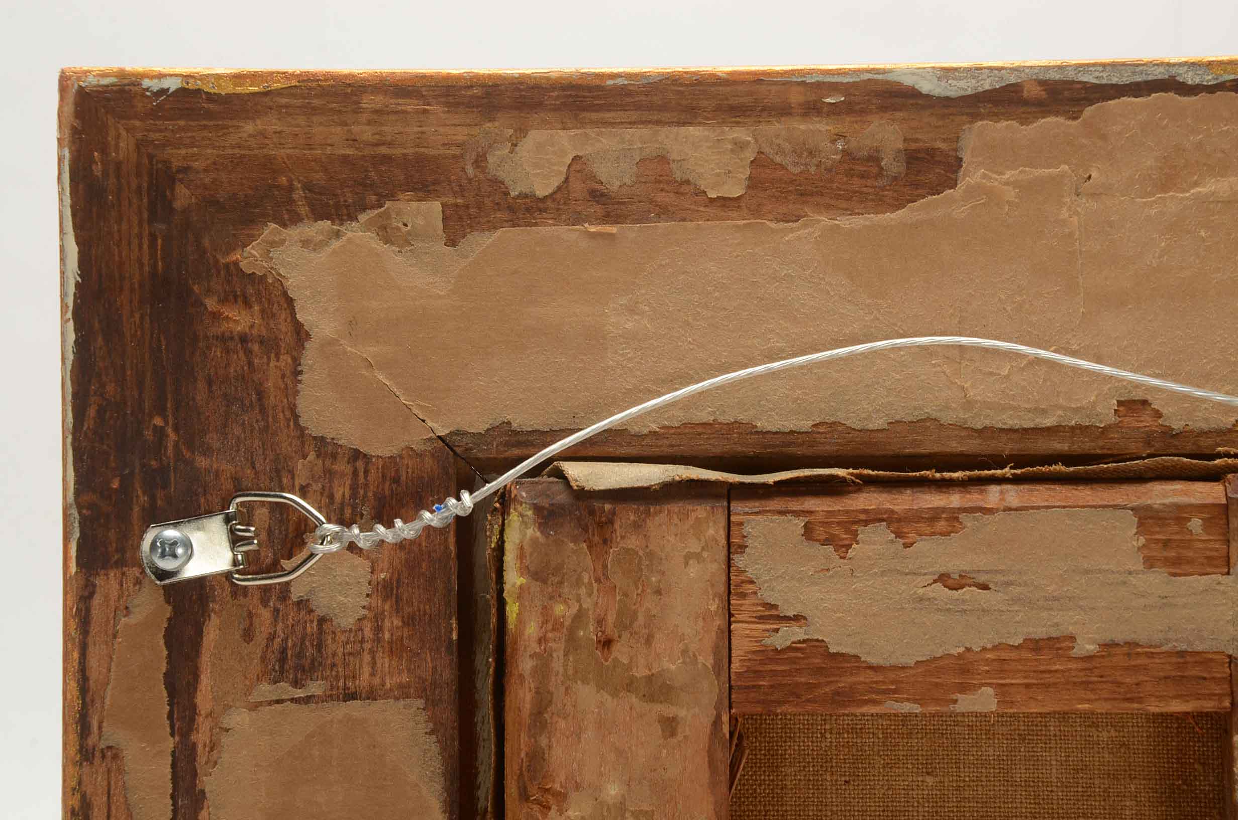 Original Antique Oil Painting on Canvas of a Waterfall