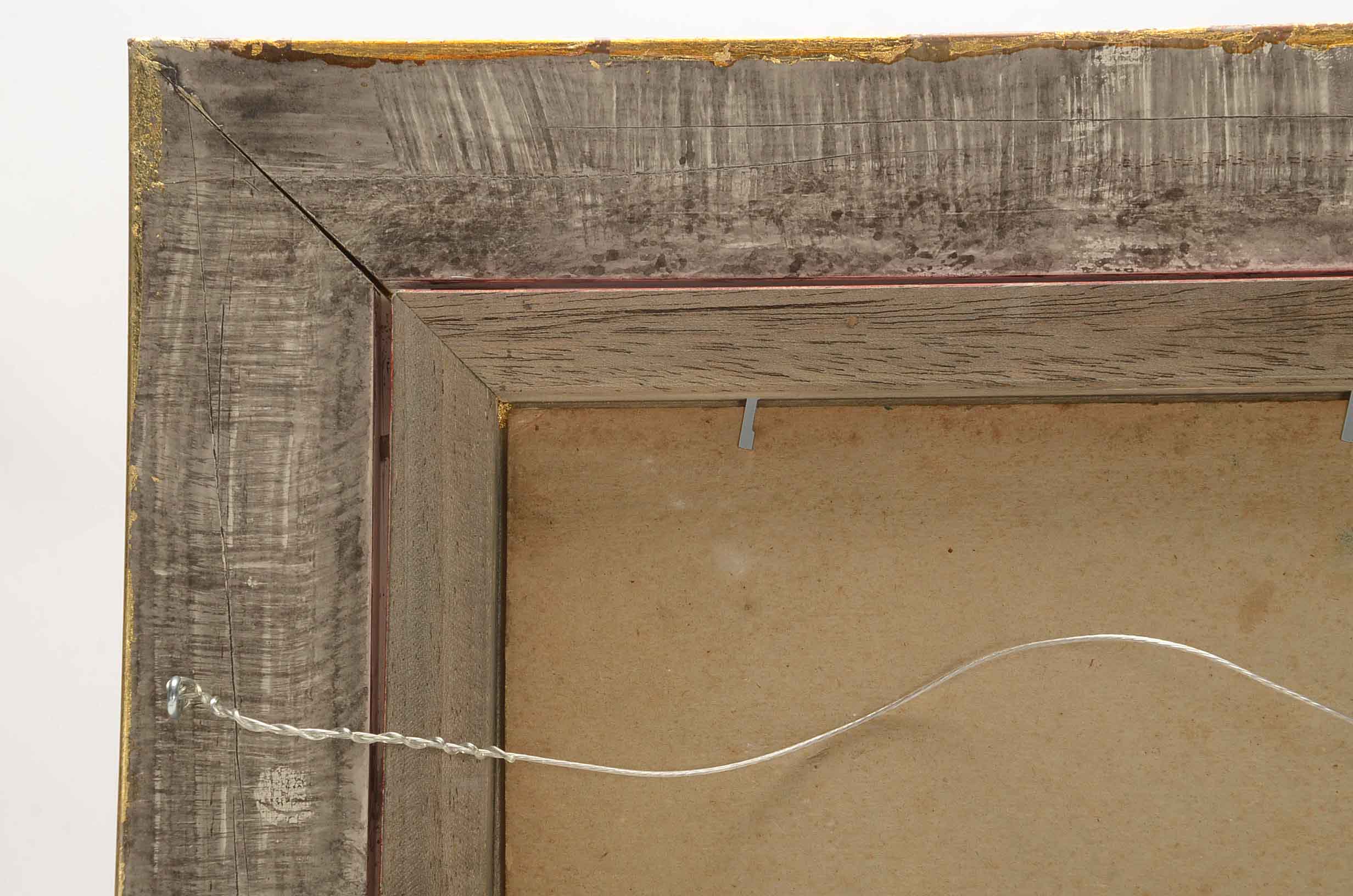 C.W. Fryer Signed Oil Painting of a Landscape at Sunset