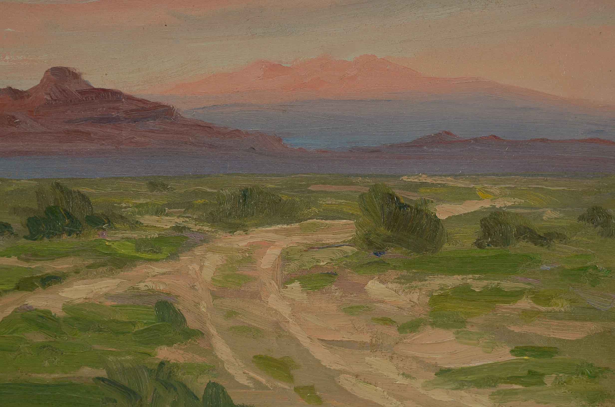 Arthur Hammond Signed Oil Painting of a Landscape