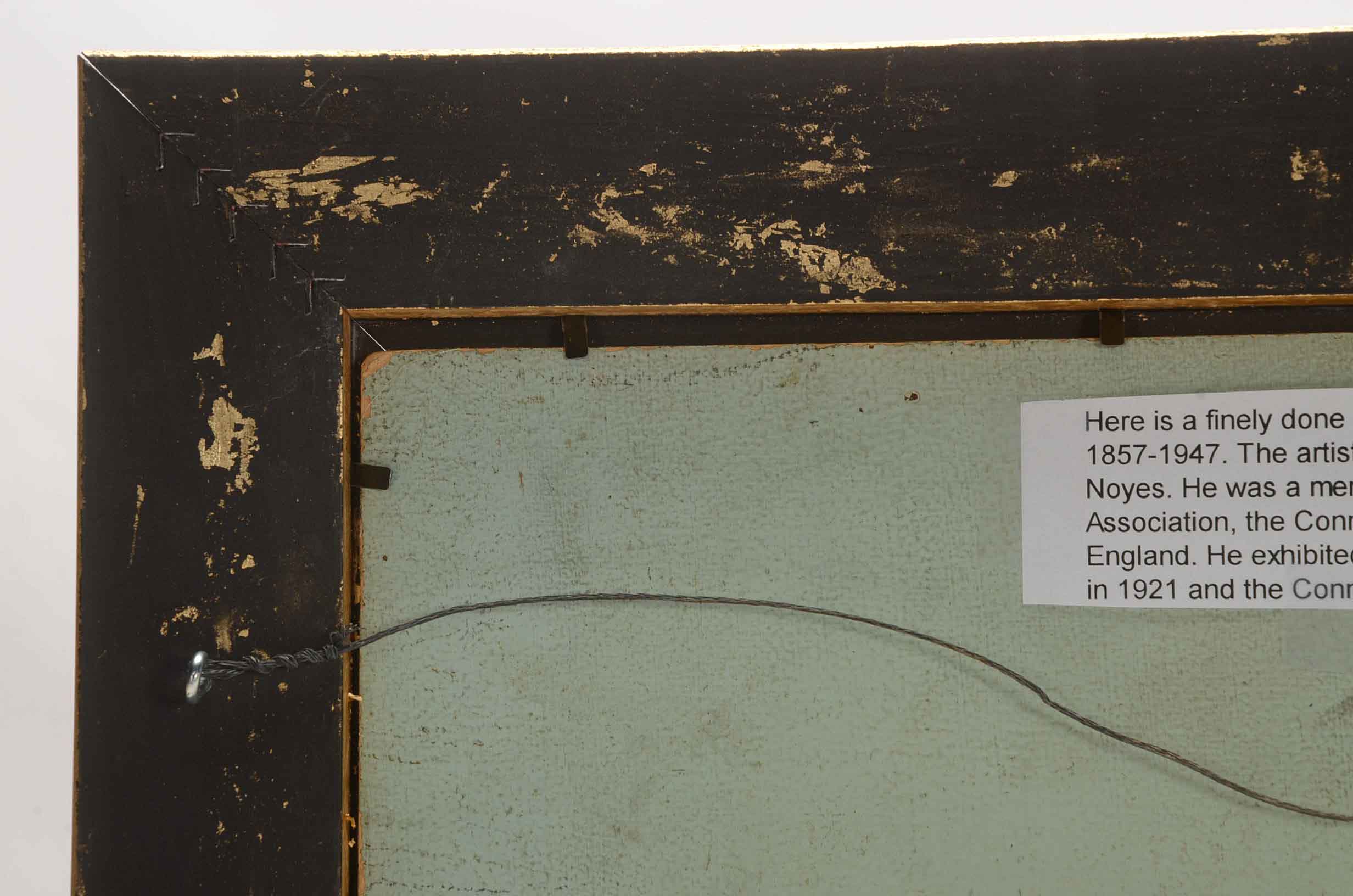 Arthur Hammond Signed Oil Painting of a Landscape