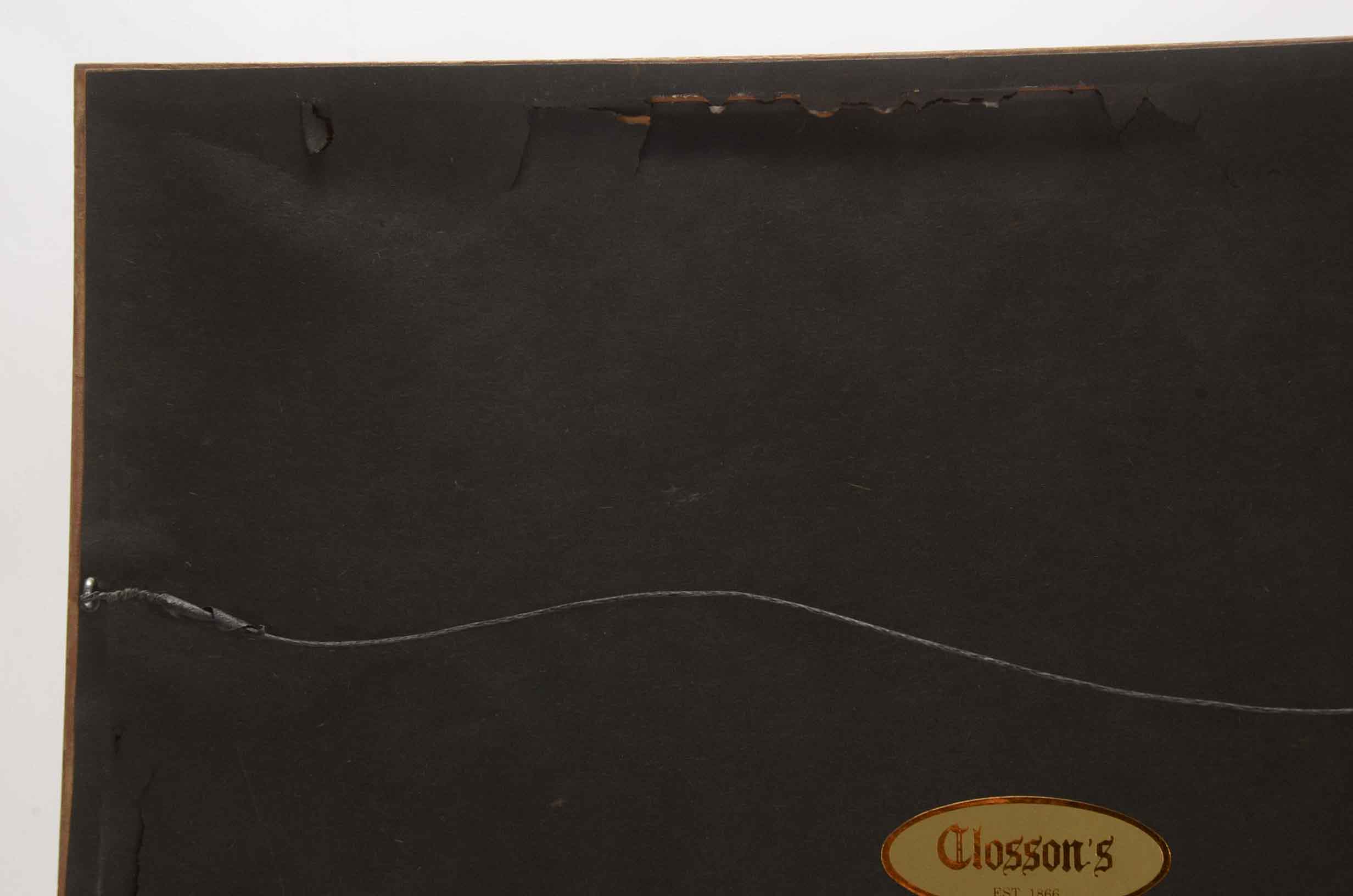 Ludwig Mestler Original Watercolor Landscape Painting on Paper