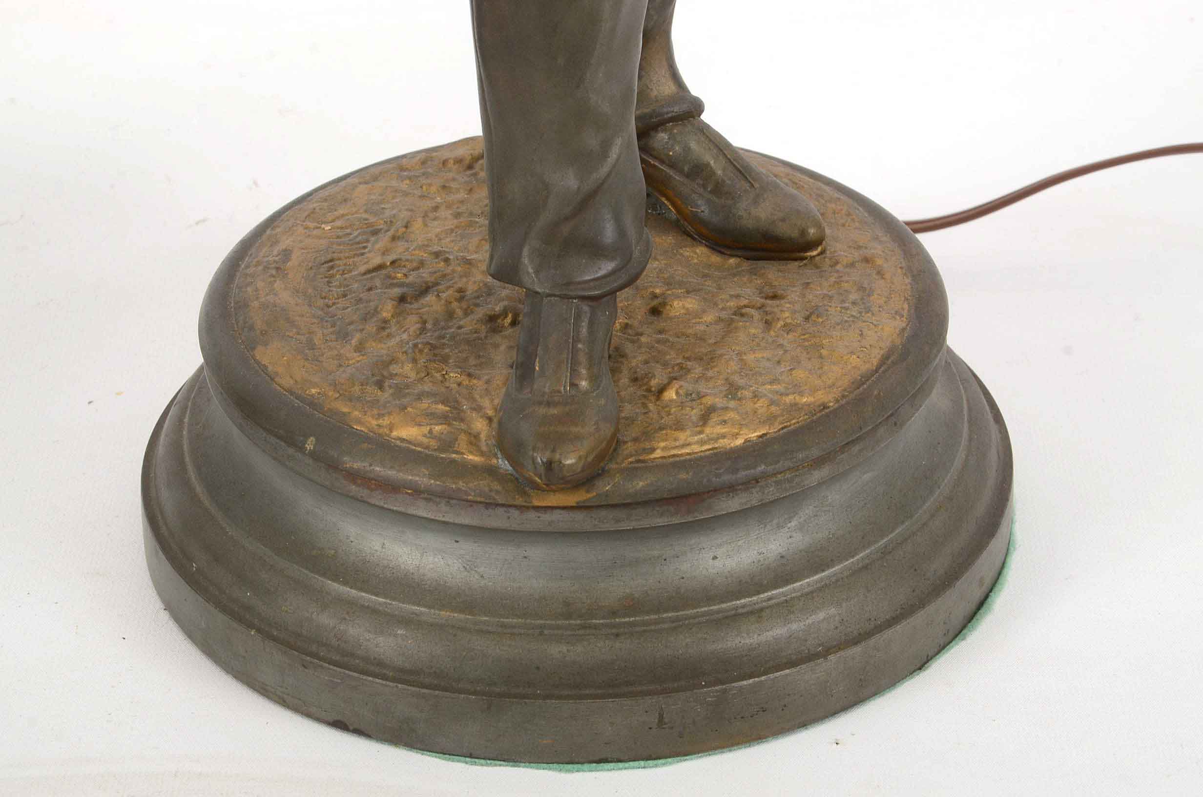 Matching Lamps After Masse's "Escrimeurs"