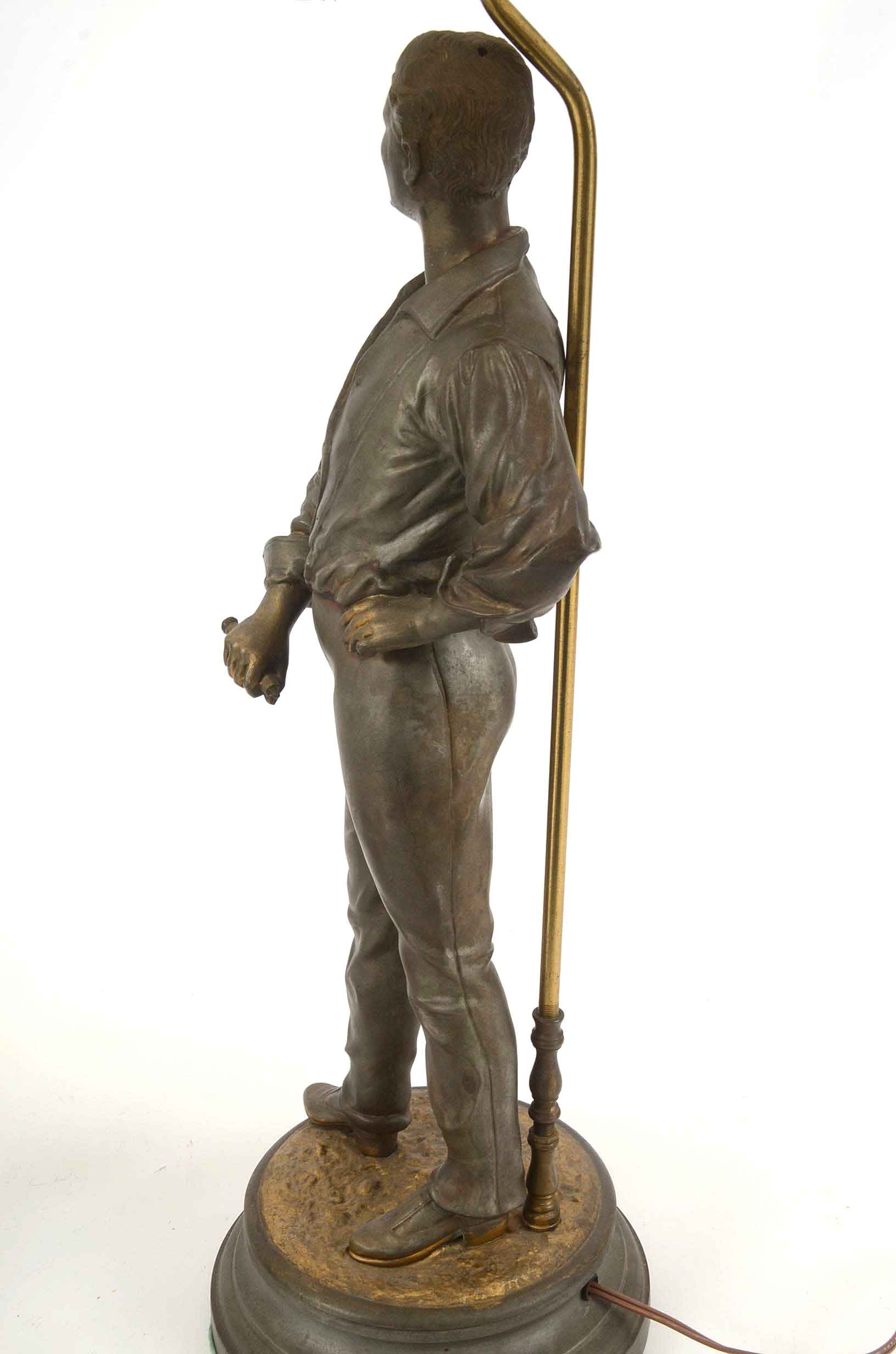 Matching Lamps After Masse's "Escrimeurs"