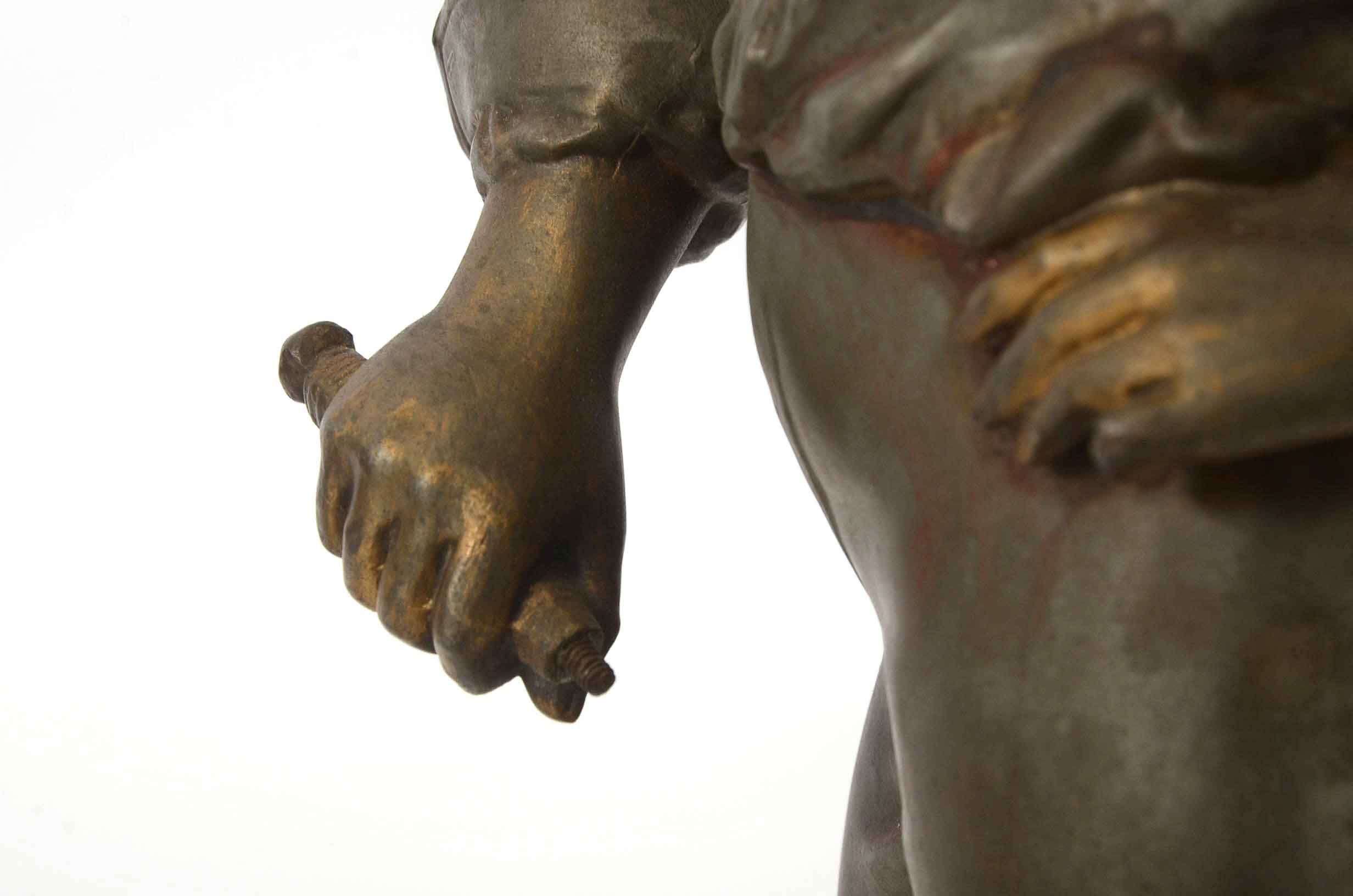 Matching Lamps After Masse's "Escrimeurs"