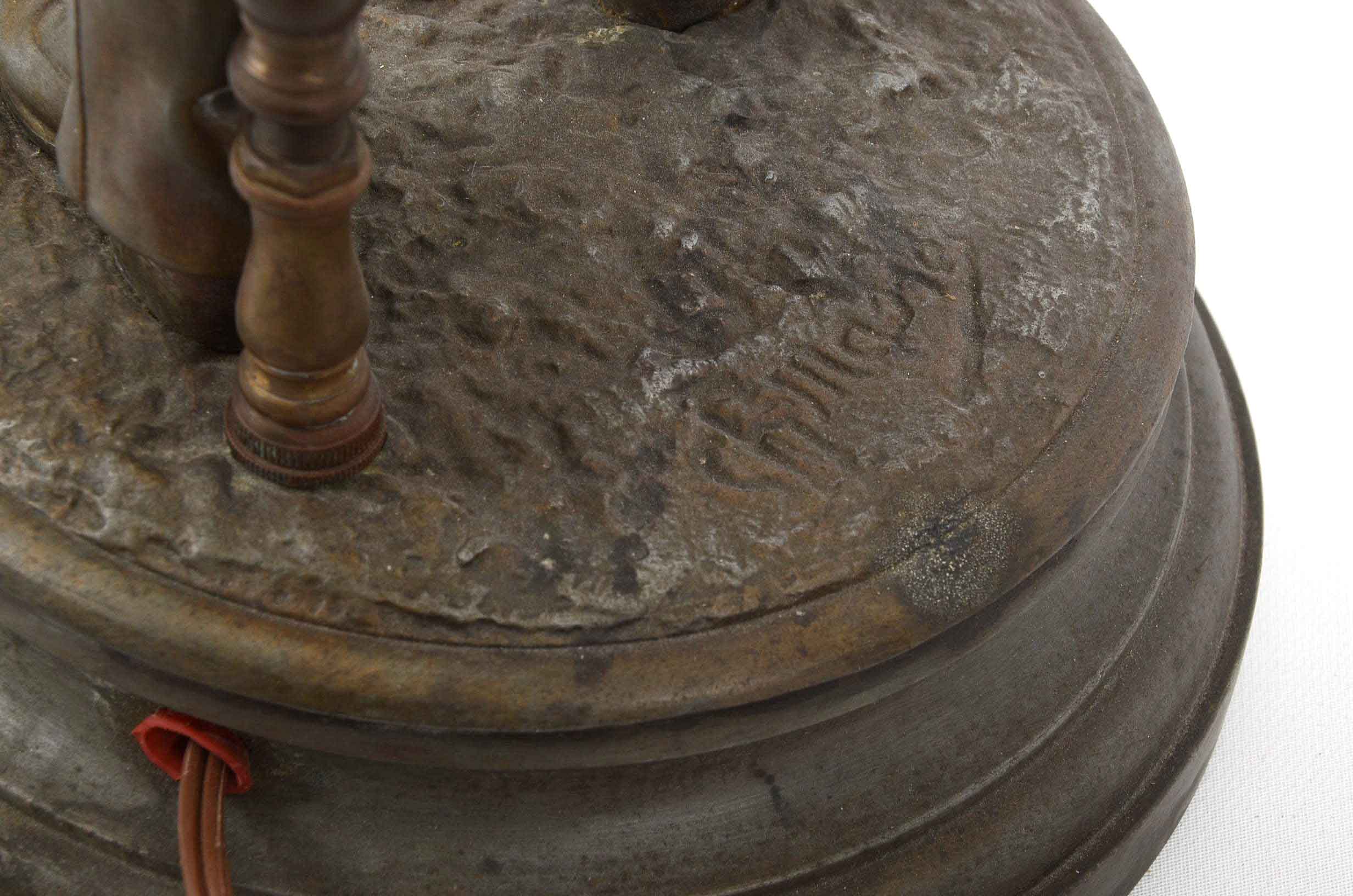 Matching Lamps After Masse's "Escrimeurs"