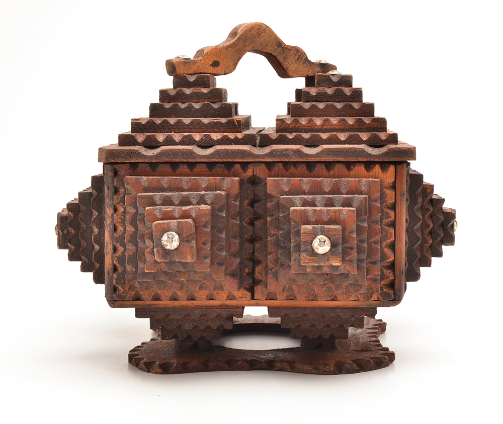 Vintage Tramp Art Box