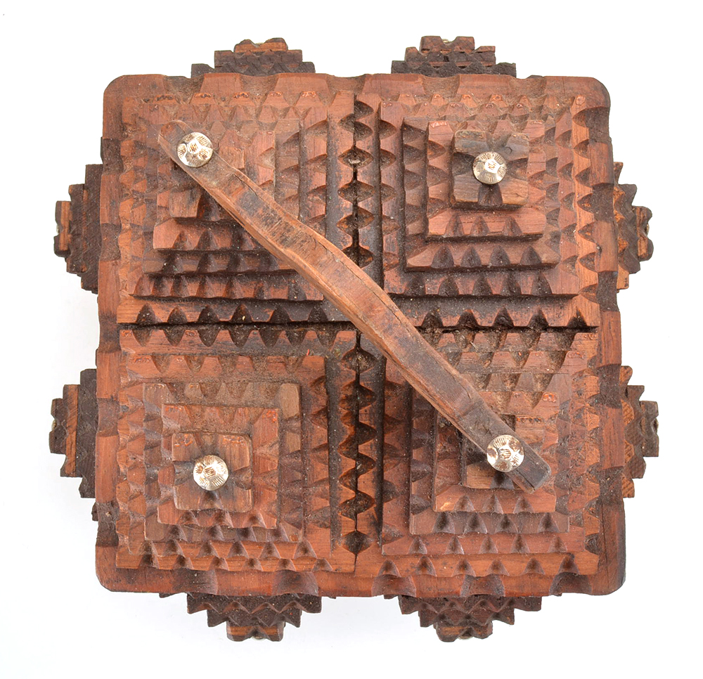 Vintage Tramp Art Box