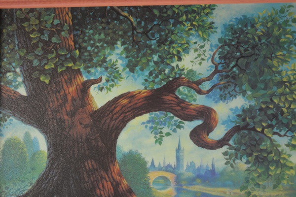 Tom duBois Limited Edition Canvas Offset Lithograph "Alice's Magical Journey"