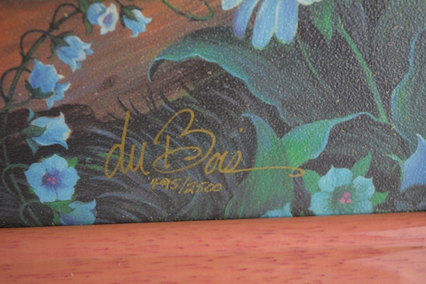 Tom duBois Limited Edition Canvas Offset Lithograph "Alice's Magical Journey"