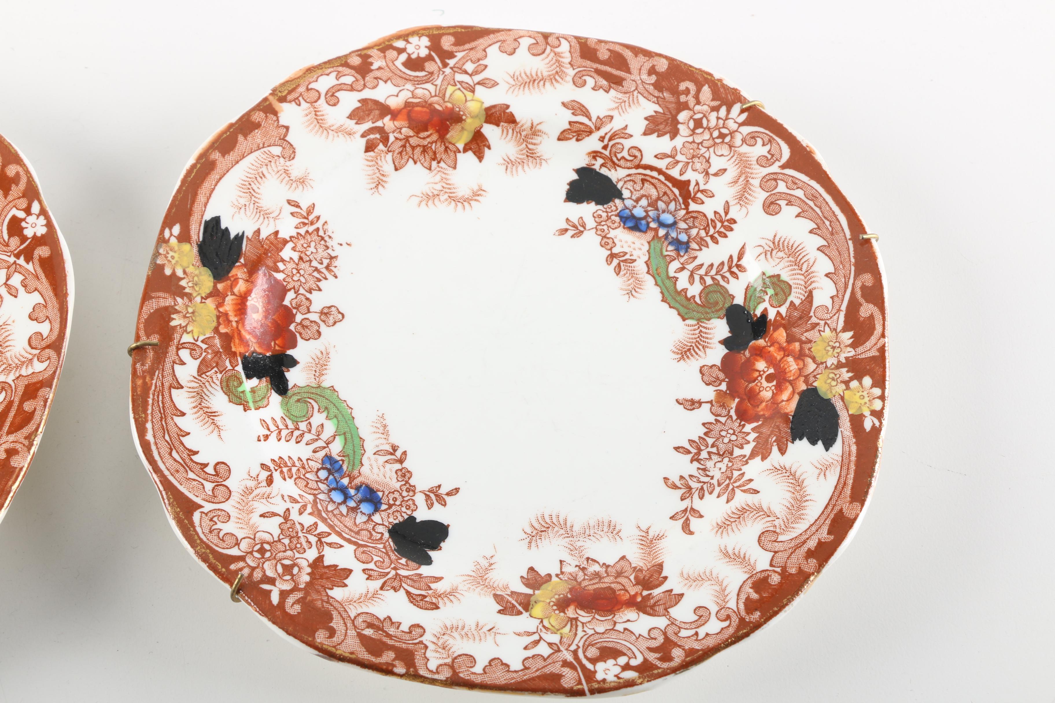 Vintage Doric China "Longton" Bone China Plates