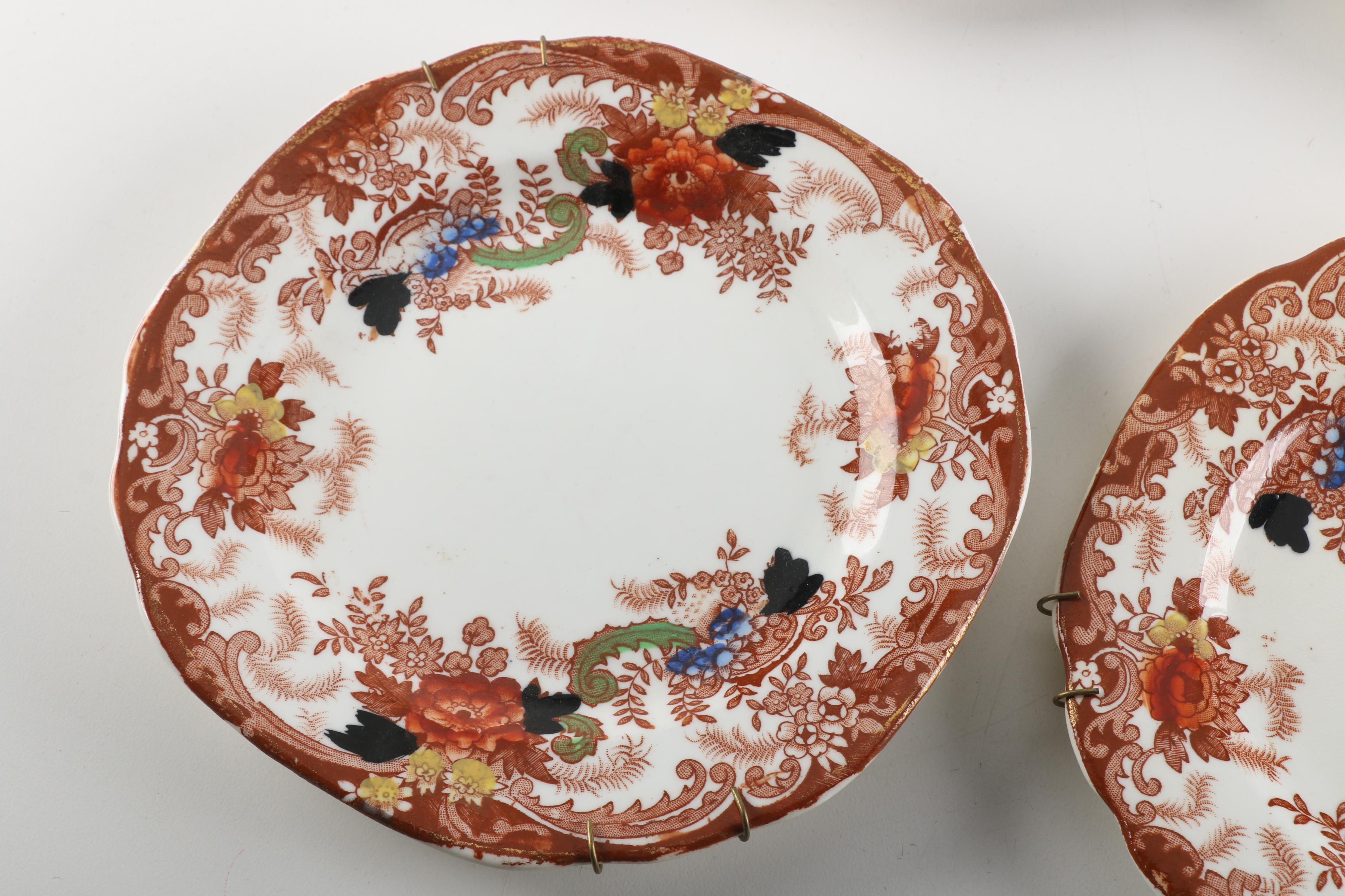 Vintage Doric China "Longton" Bone China Plates