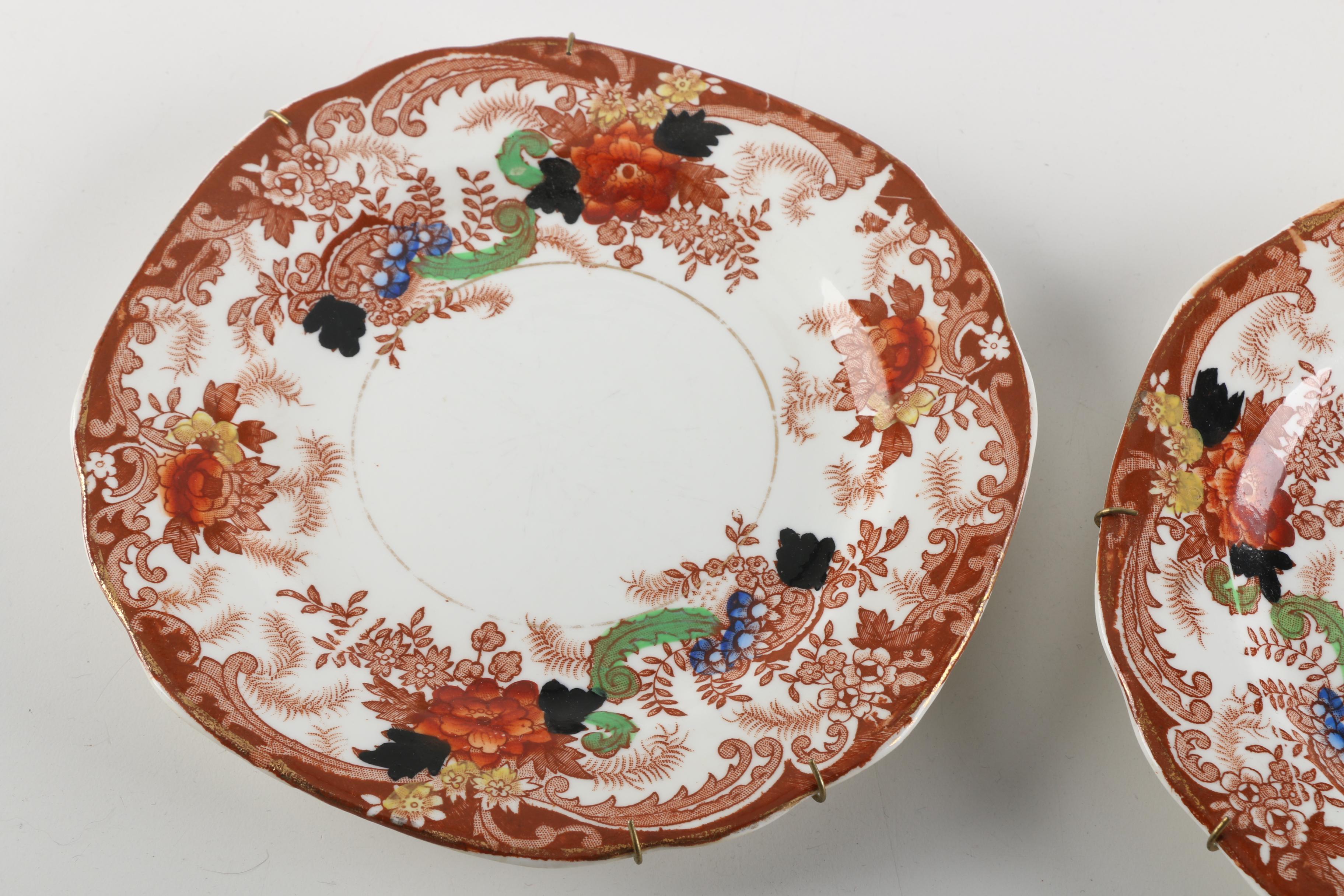 Vintage Doric China "Longton" Bone China Plates