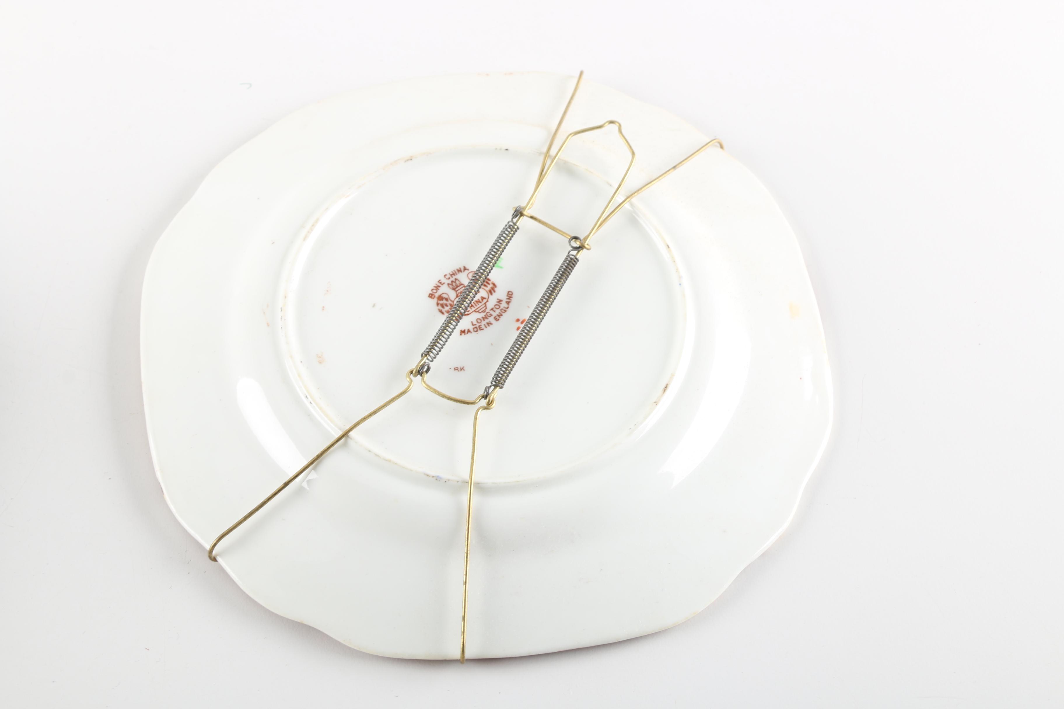 Vintage Doric China "Longton" Bone China Plates