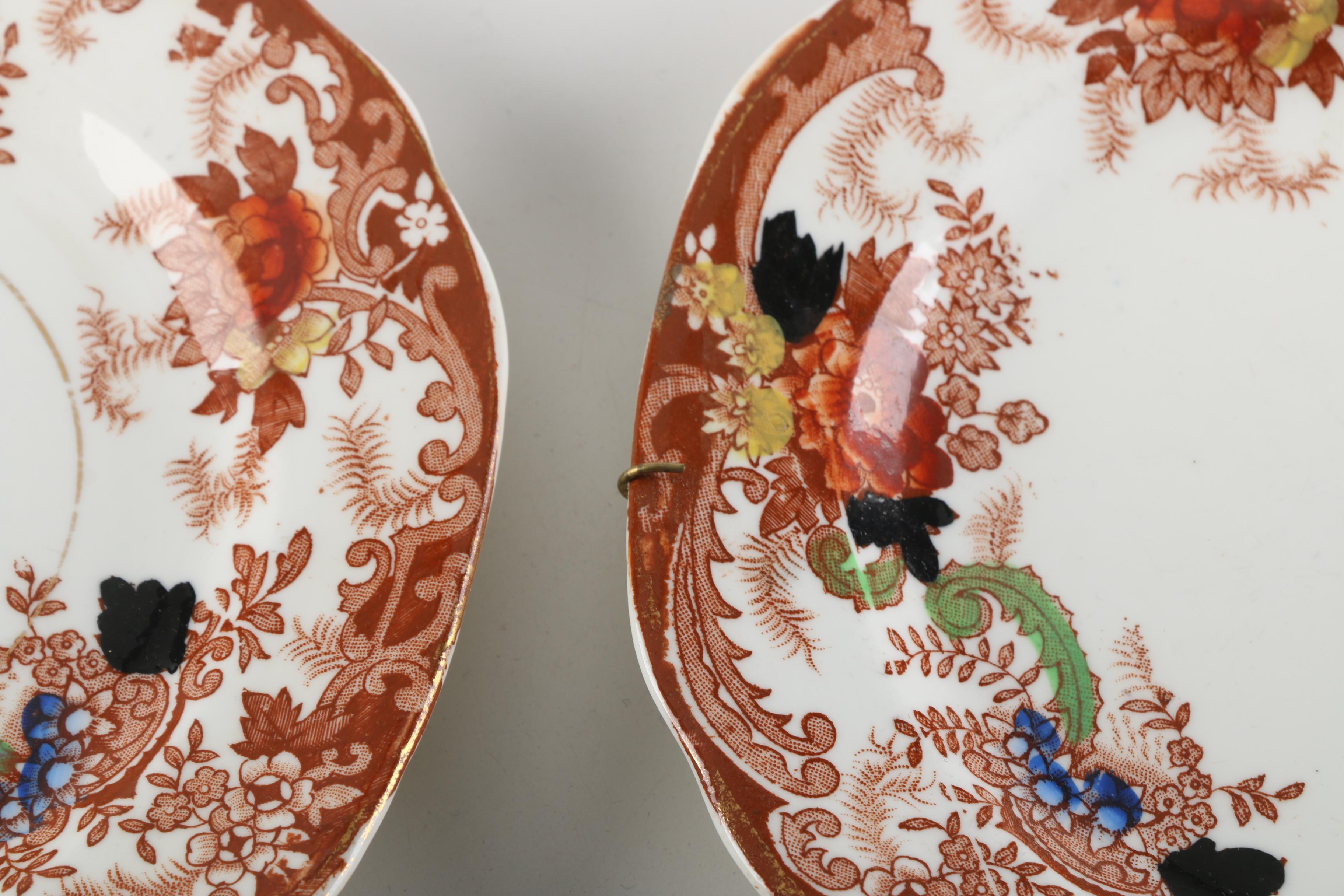 Vintage Doric China "Longton" Bone China Plates